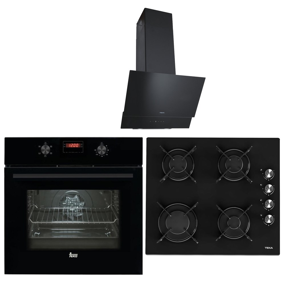 TEKA Siyah CHEF 5 Üçlü Ankastre Set (TEKA.64000465)