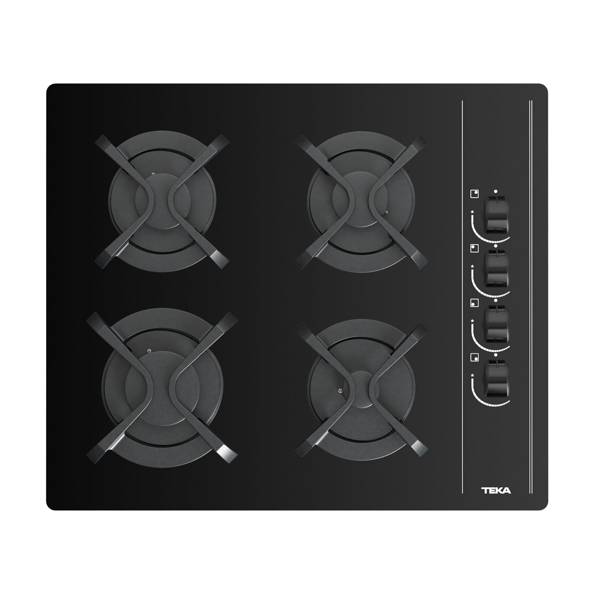 TEKA İnox Siyah Cam Ankastre Set (3' Lü Set)