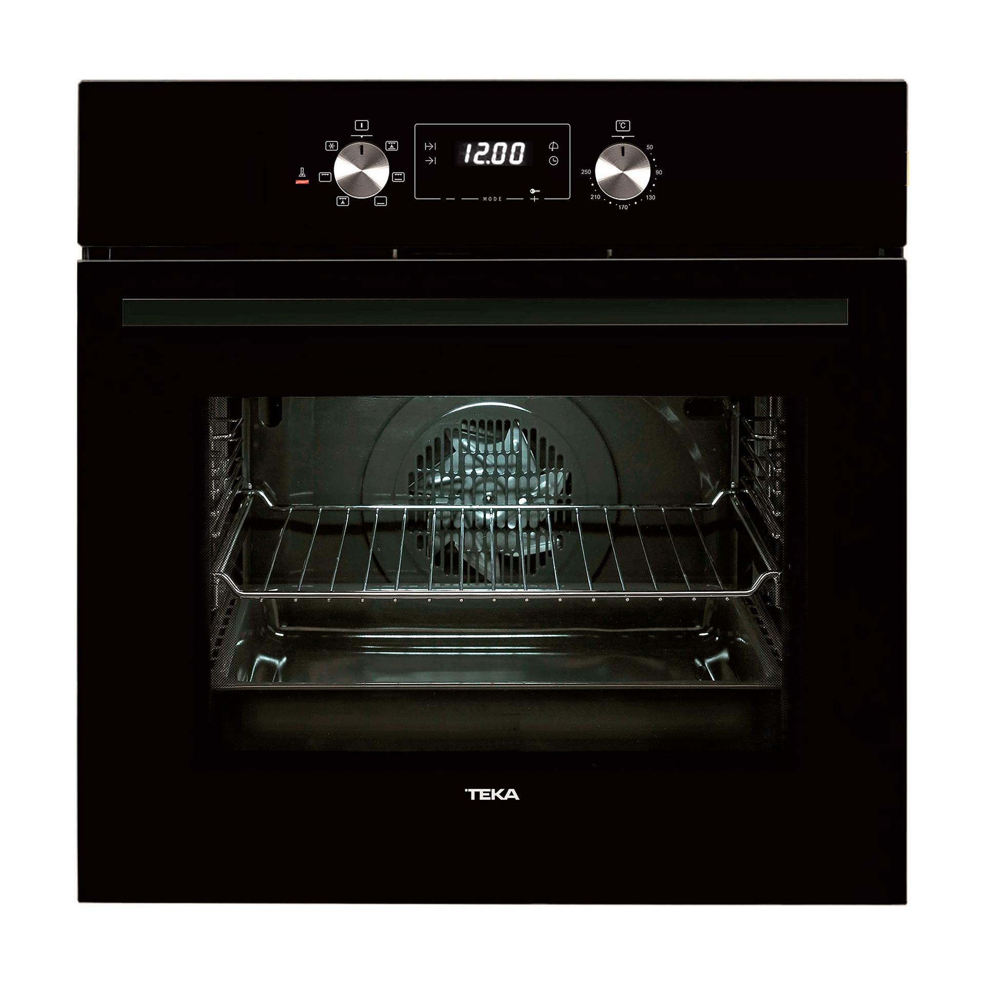 TEKA Siyah Cam Ankastre Set (3' Lü Set)