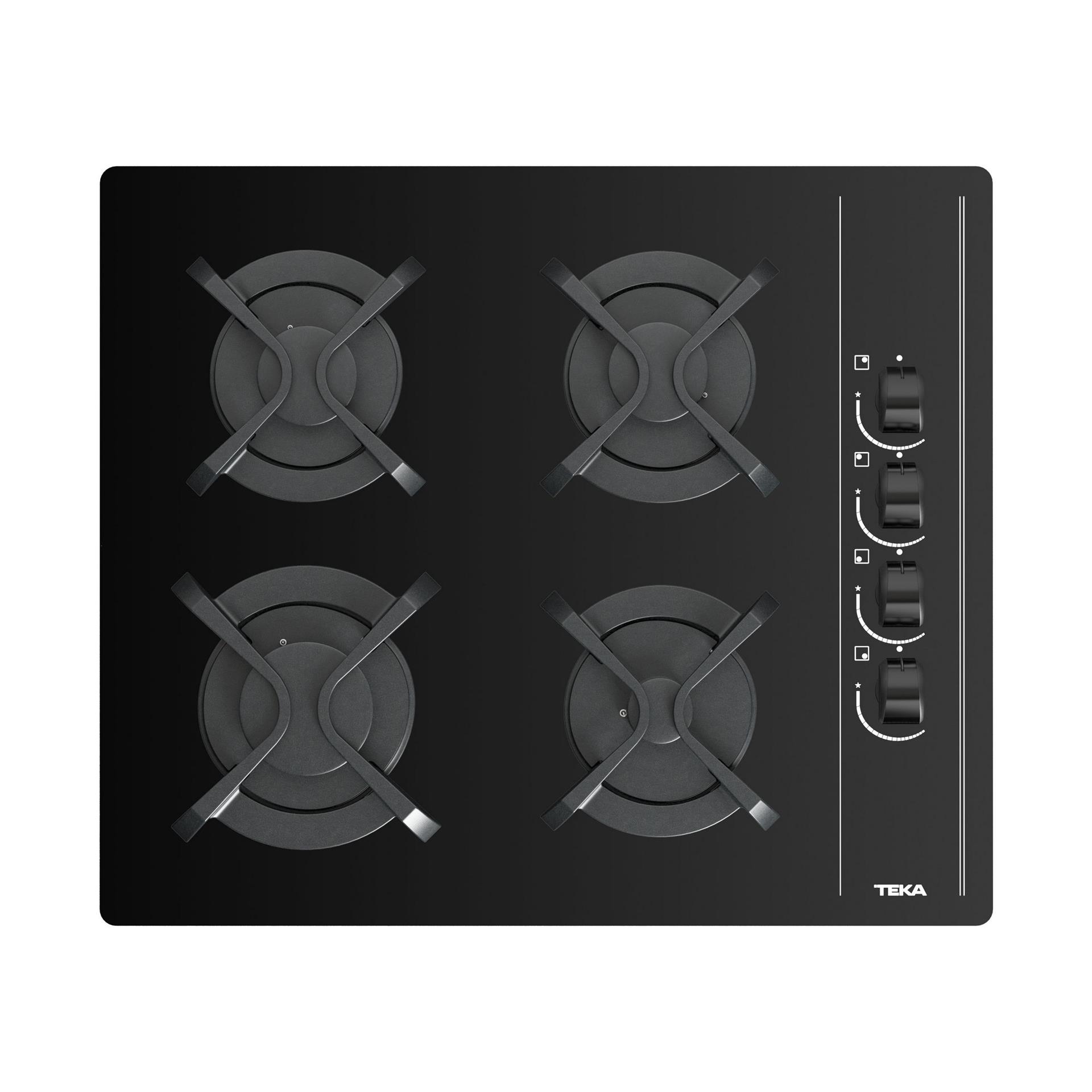 TEKA Siyah Cam Ankastre Set (3' Lü Set)