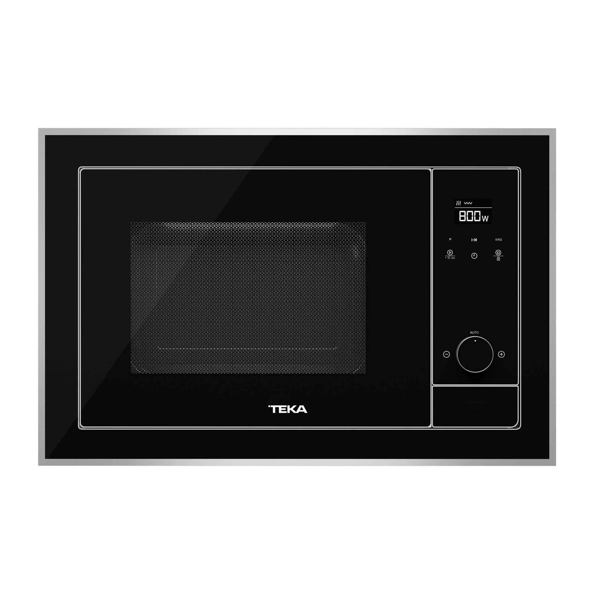 TEKA Siyah Cam Ankastre Set (4' Lü Set)
