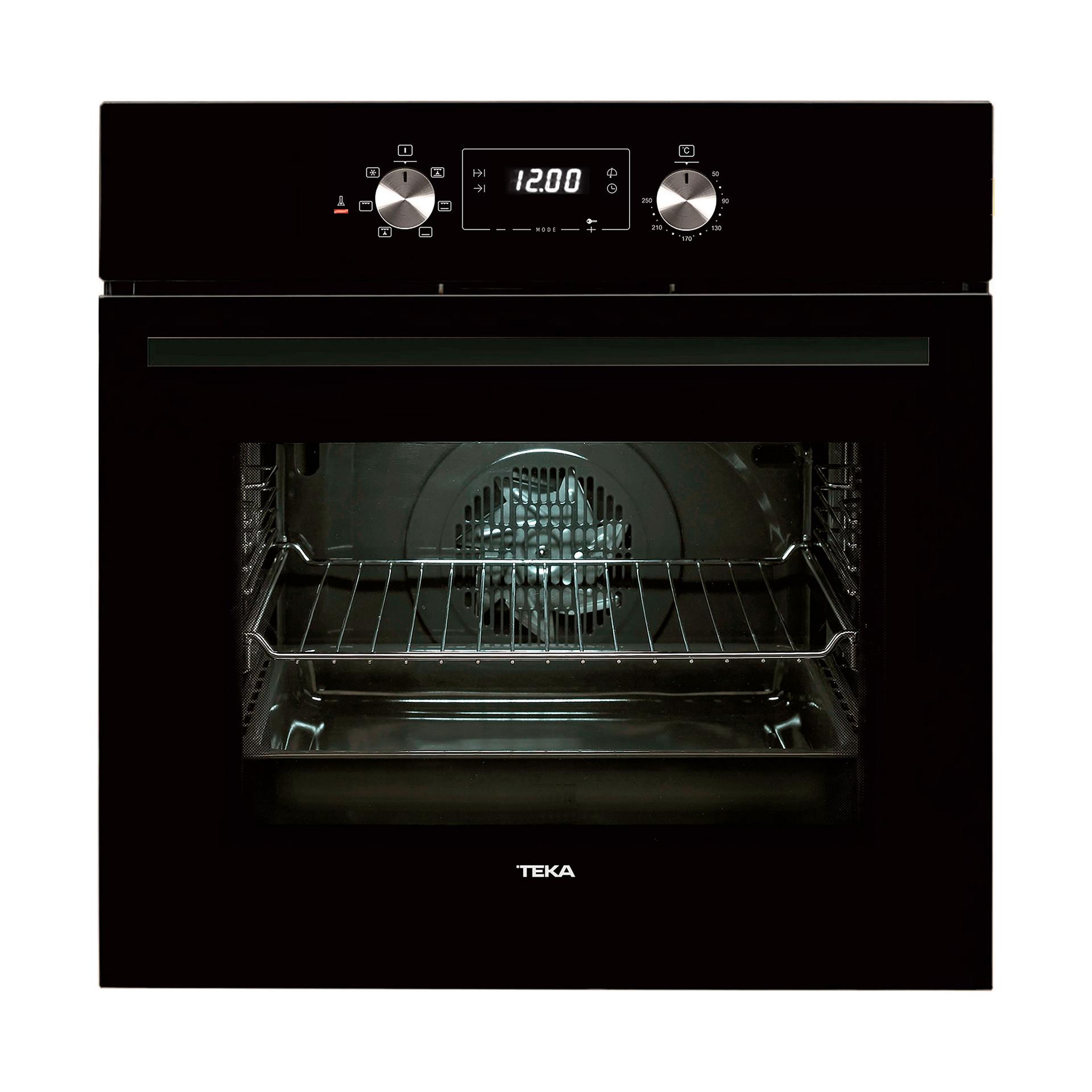 TEKA Siyah Cam Ankastre Set (5' Li Set)