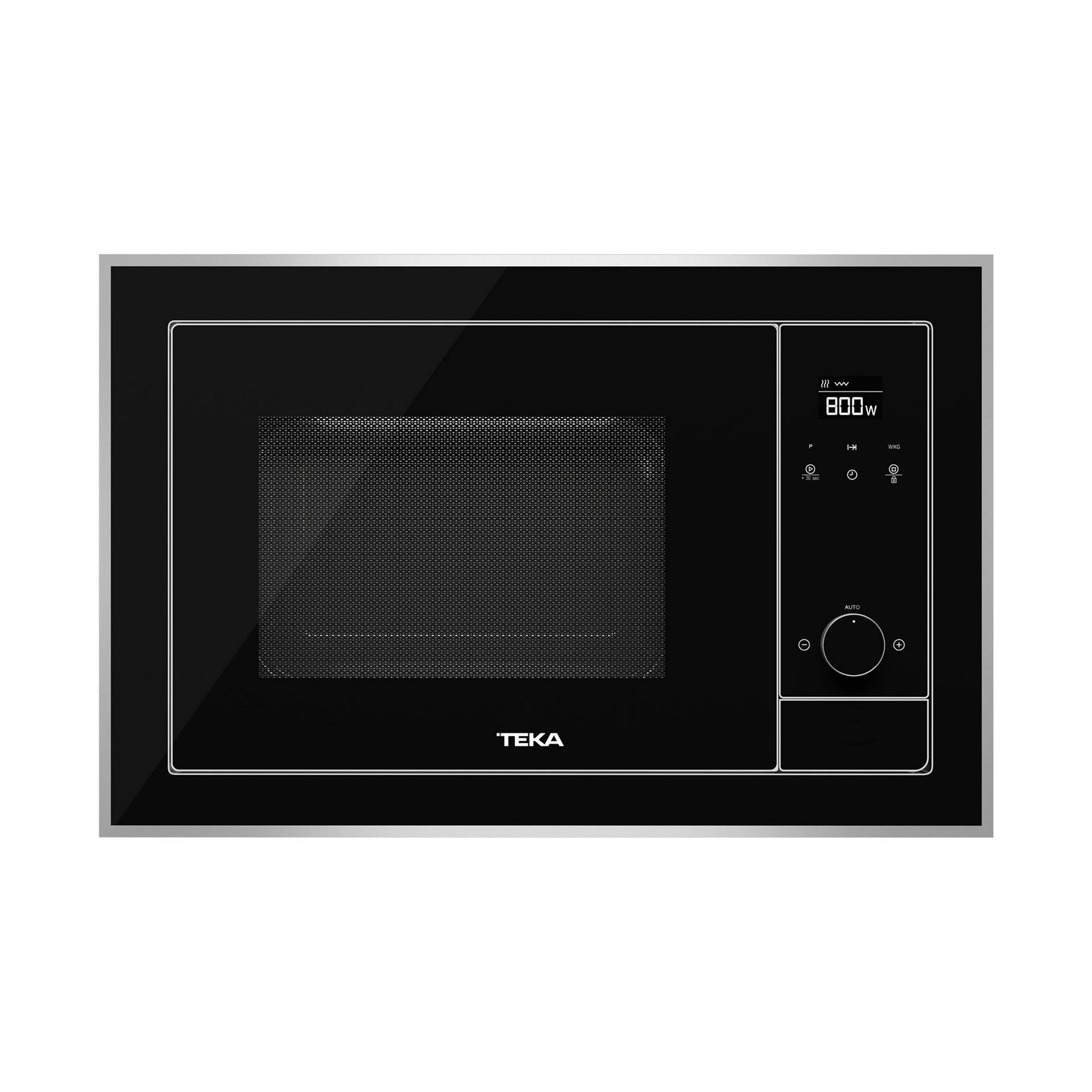 TEKA Siyah Cam Ankastre Set (5' Li Set)