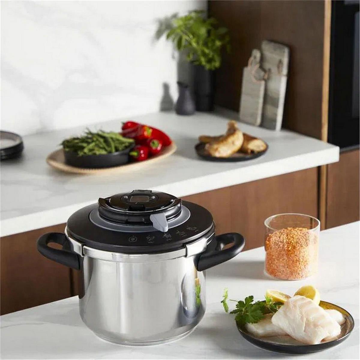 Tefal 6 Litre Clipso+ Chef Düdüklü Tencere (TFL-1510002662)