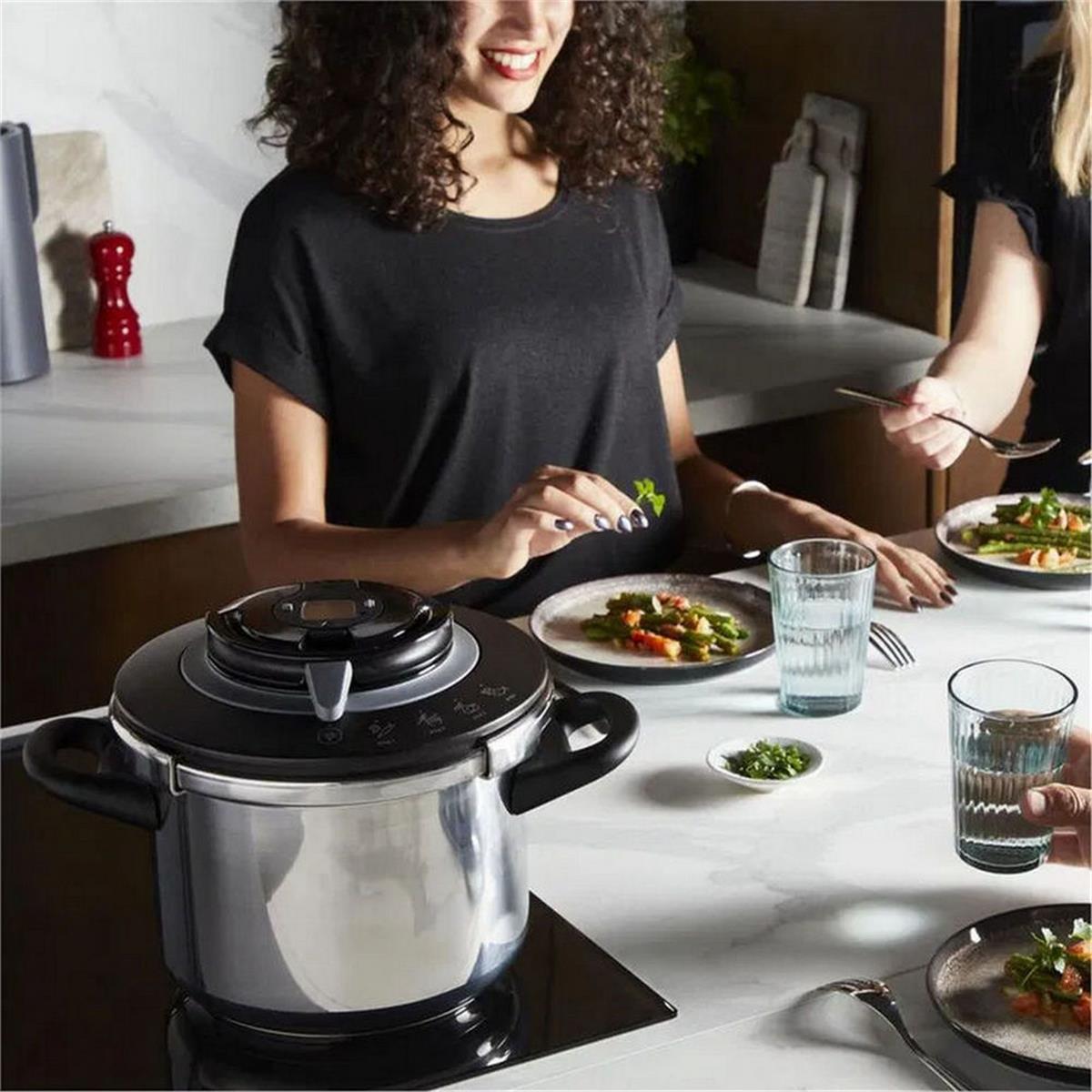 Tefal 6 Litre Clipso+ Chef Düdüklü Tencere (TFL-1510002662)