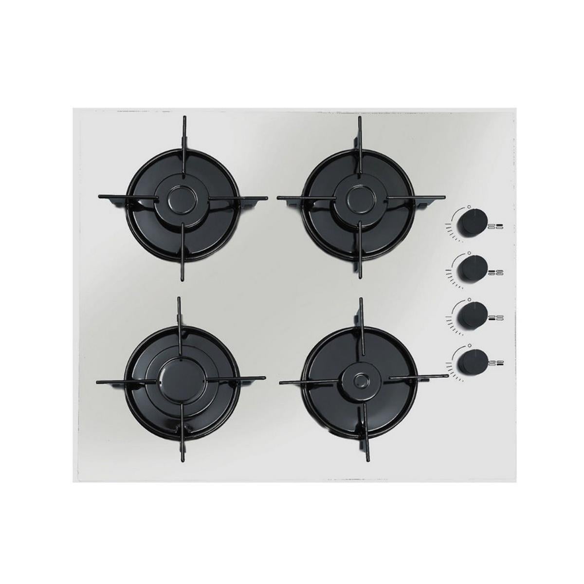 Ukinox Beyaz Cam 60 cm Carlo Ankastre Ocak (UKINOX.436.6040.Q263)