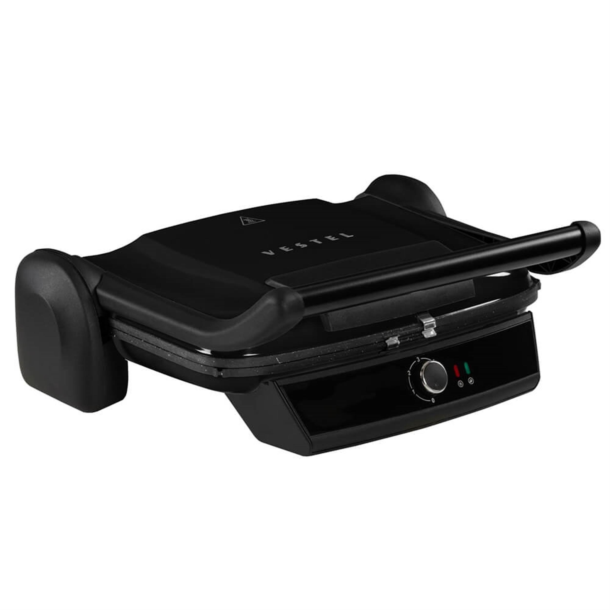 Vestel Siyah Granit Kaplama Retro Tost Makinesi (VESTEL.20244563)