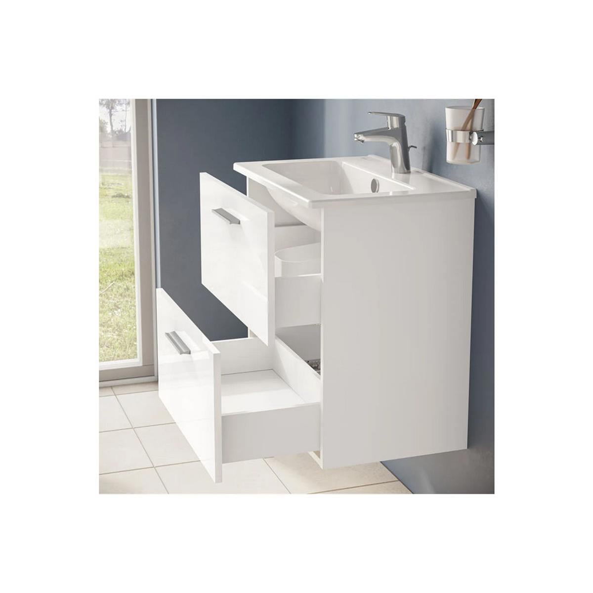 Vitra Parlak Beyaz 60 cm Mia Banyo Dolabı Takımı (VİTRA.75021)