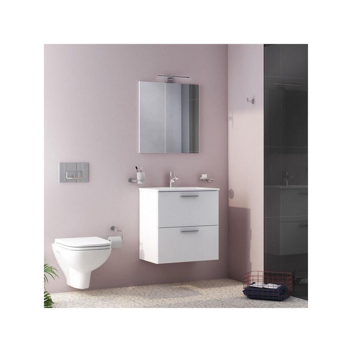 Vitra Parlak Beyaz 60 cm Mia Banyo Dolabı Takımı (VİTRA.75021)