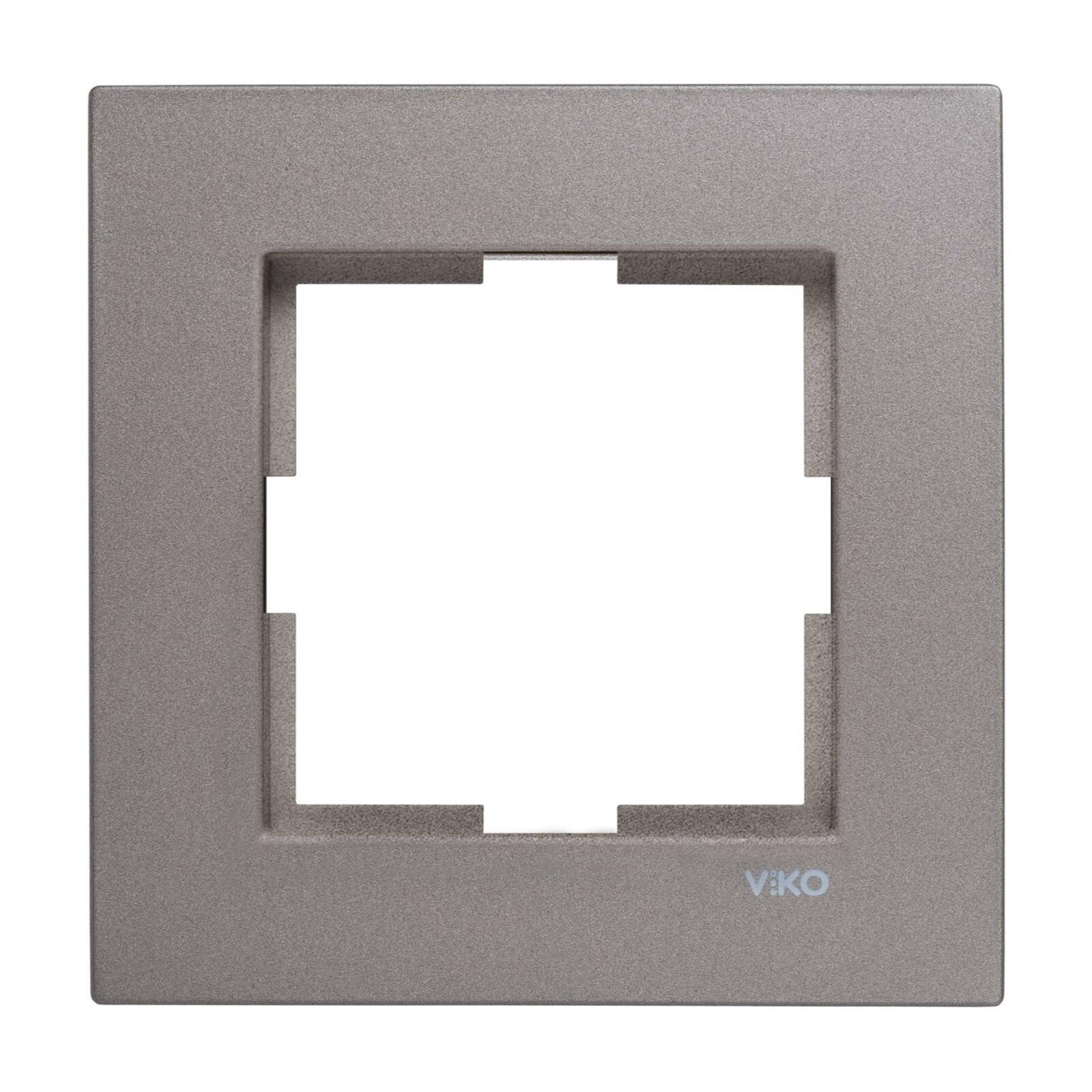 VİKO Antrasit Novella Tekli Çerçeve  (VK-92090631)