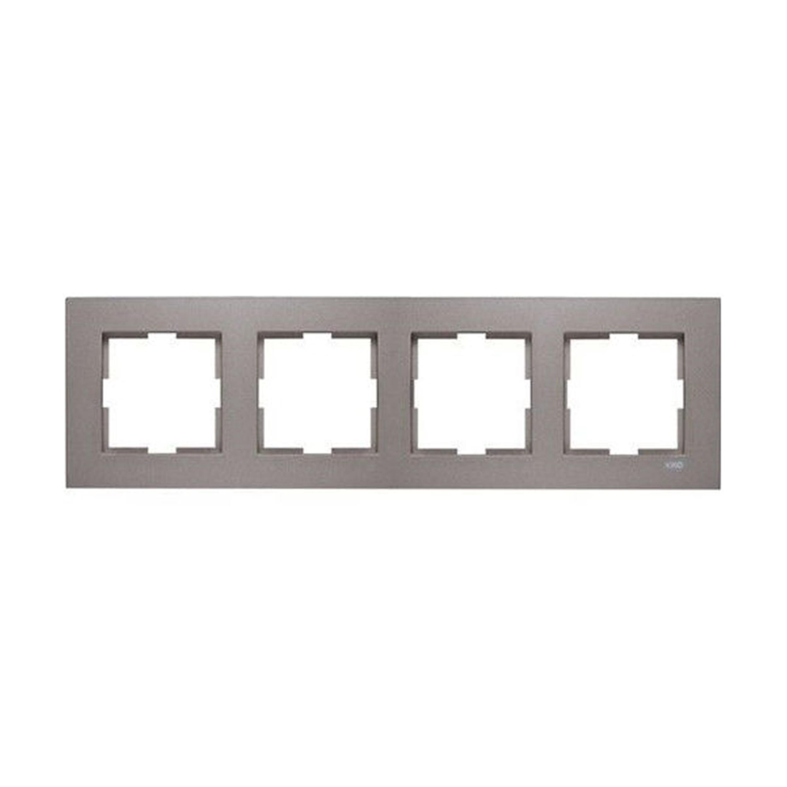 VİKO Antrasit Novella Dörtlü Çerçeve  (VK-92090634)