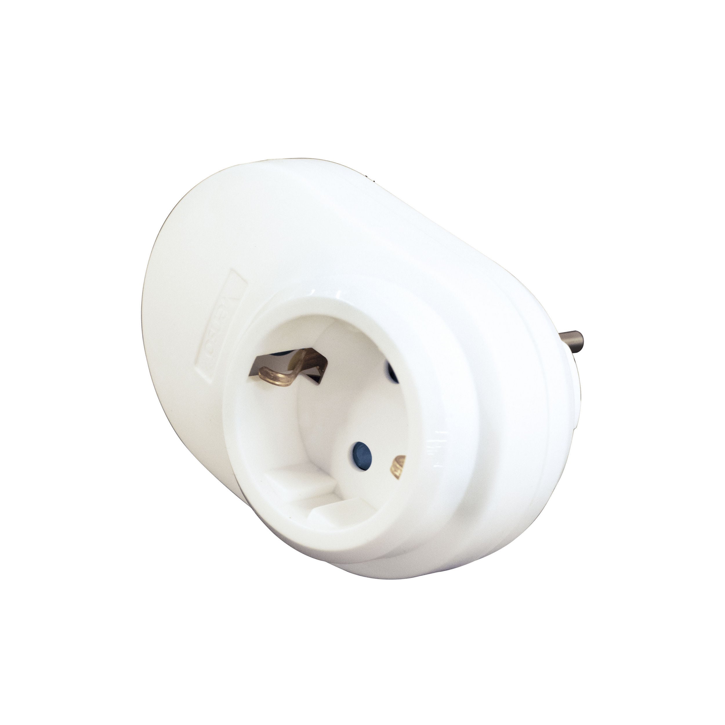 Venso Akım Korumalı Duvar Tipi Tekli Priz (VN6001)