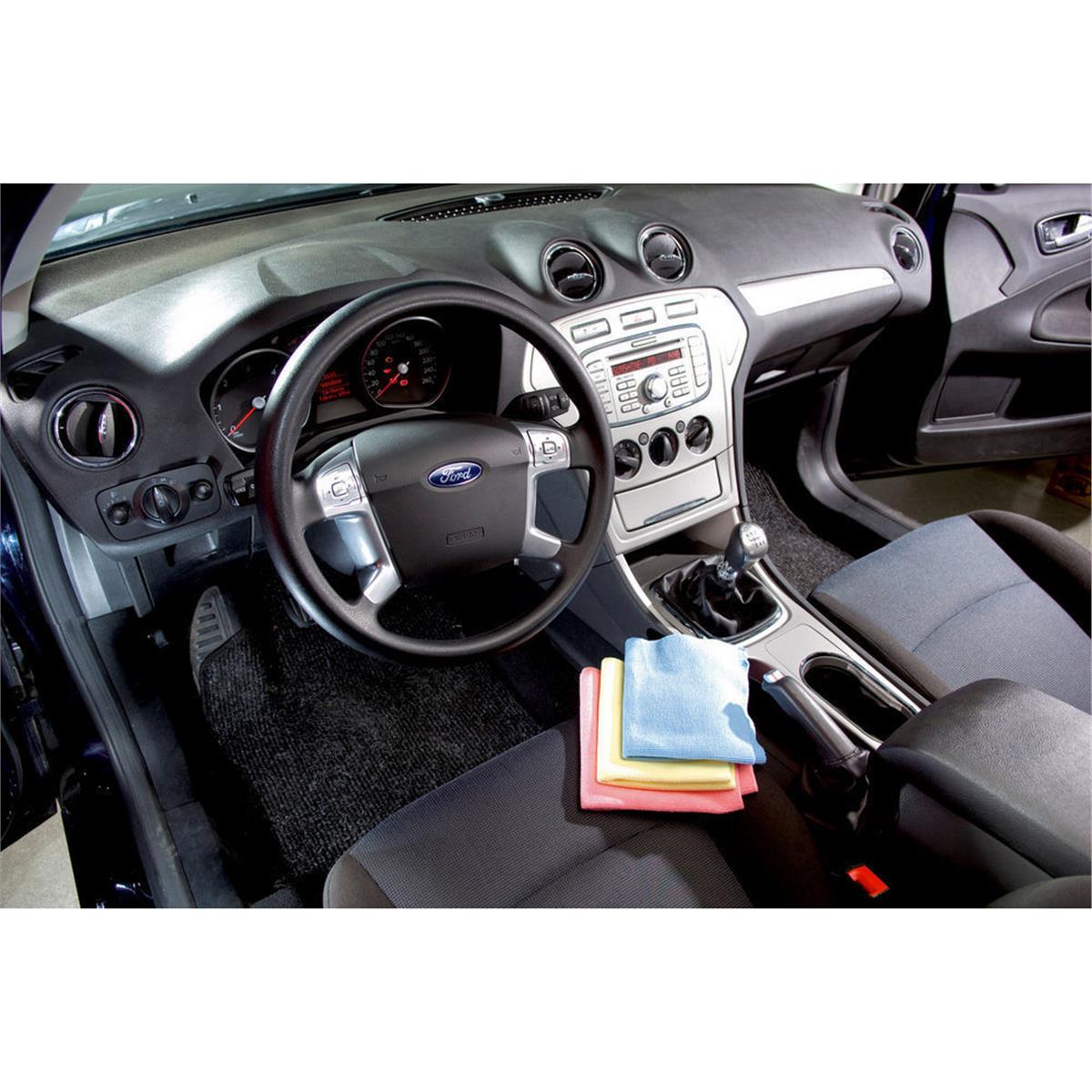 Würth Kırmızı 40x40 cm Profesyonel Mikro Aktif Bez (3 Adet) (WÜRTH.0899 900 132)