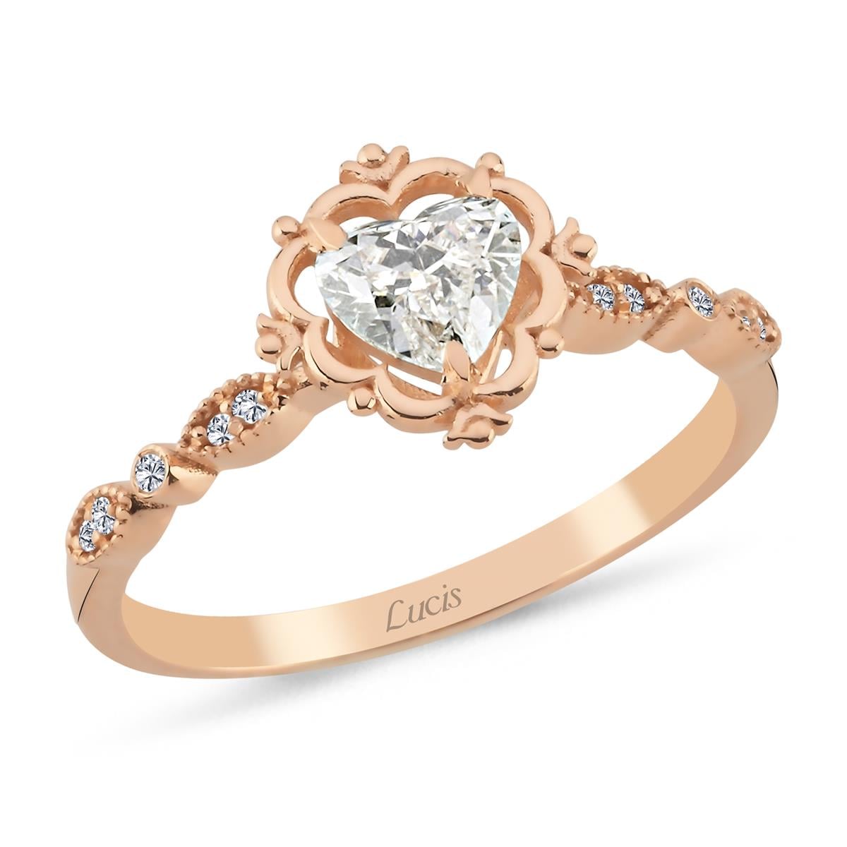 0.55 Karat Pırlanta Tasarım Yüzük L059382