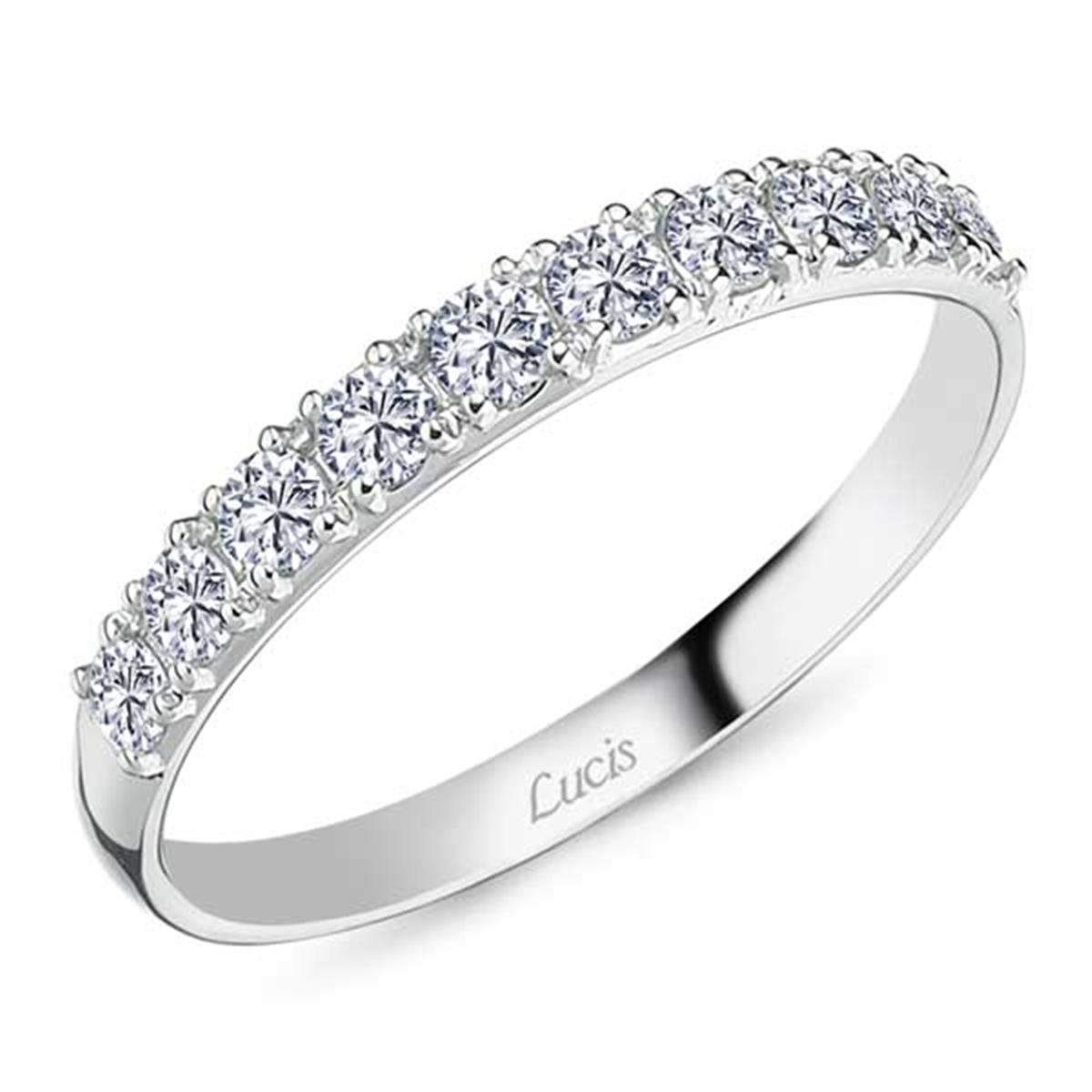0.24 Karat Pırlanta Yarım Tur Yüzük L066022