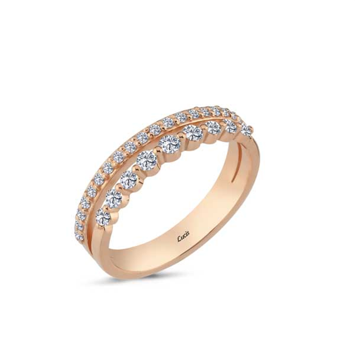 0.41 Karat Pırlanta Tasarım Yüzük L065590
