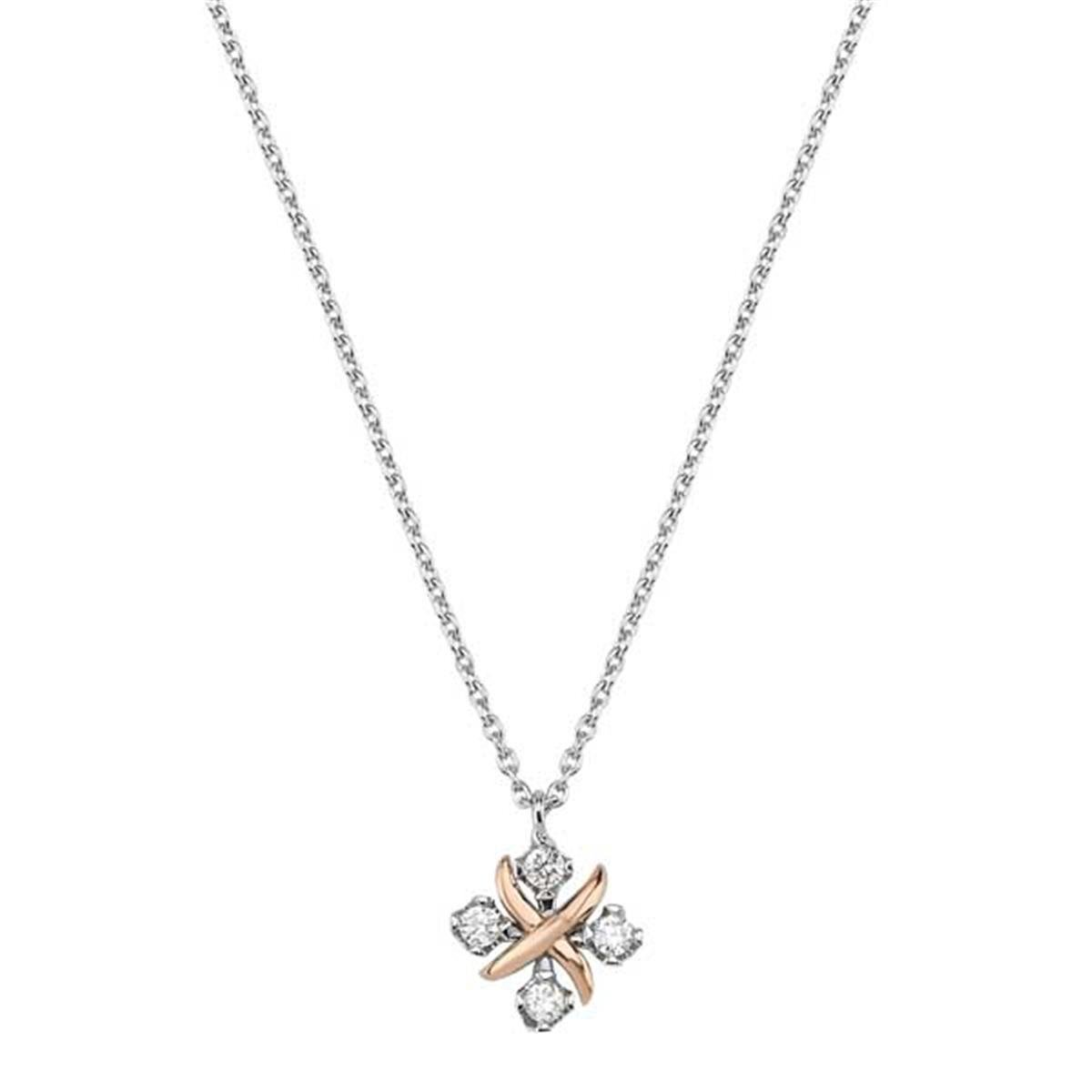 0.13 Karat Pırlanta Tasarım Kolye L063583