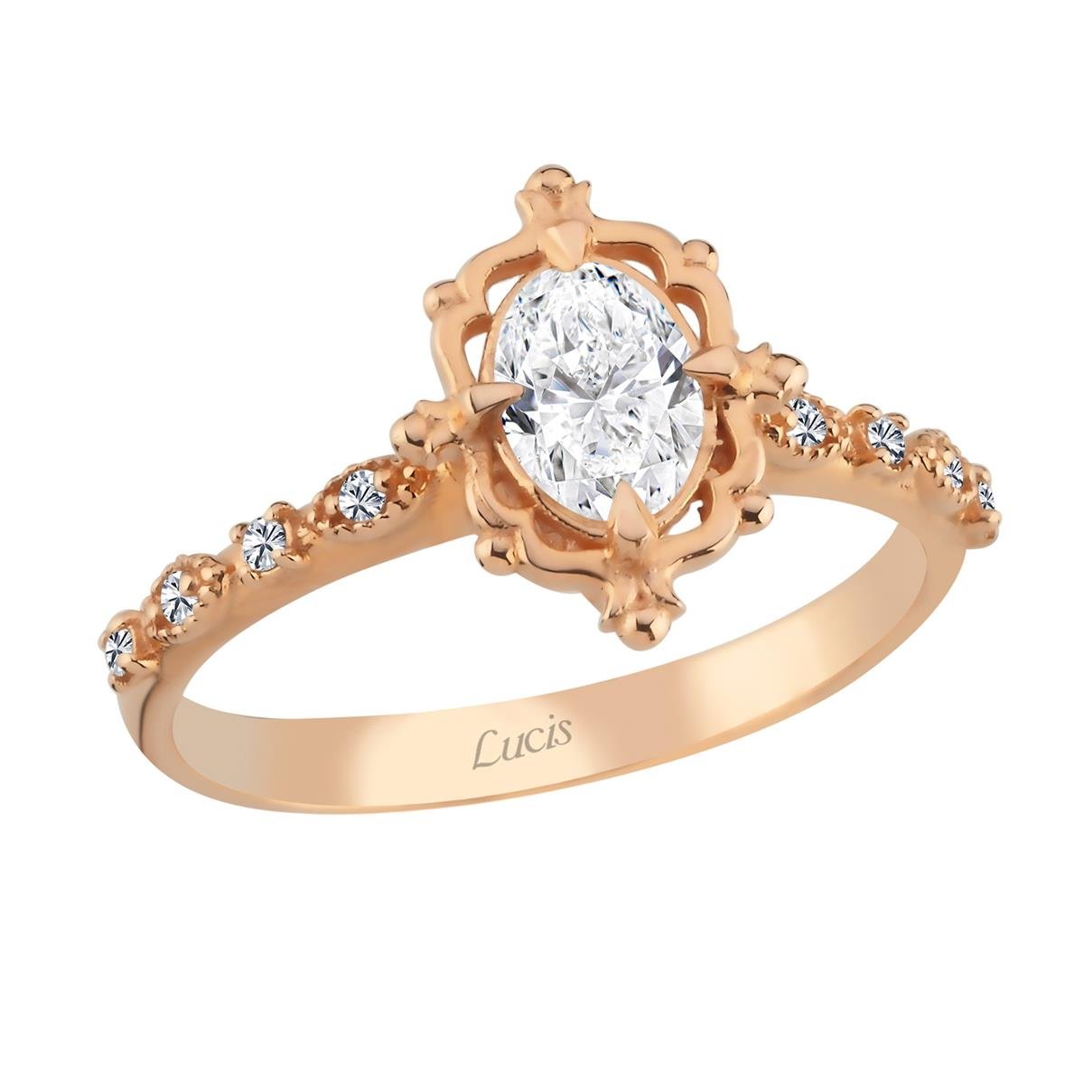 0.55 Karat Pırlanta Tasarım Yüzük L059914