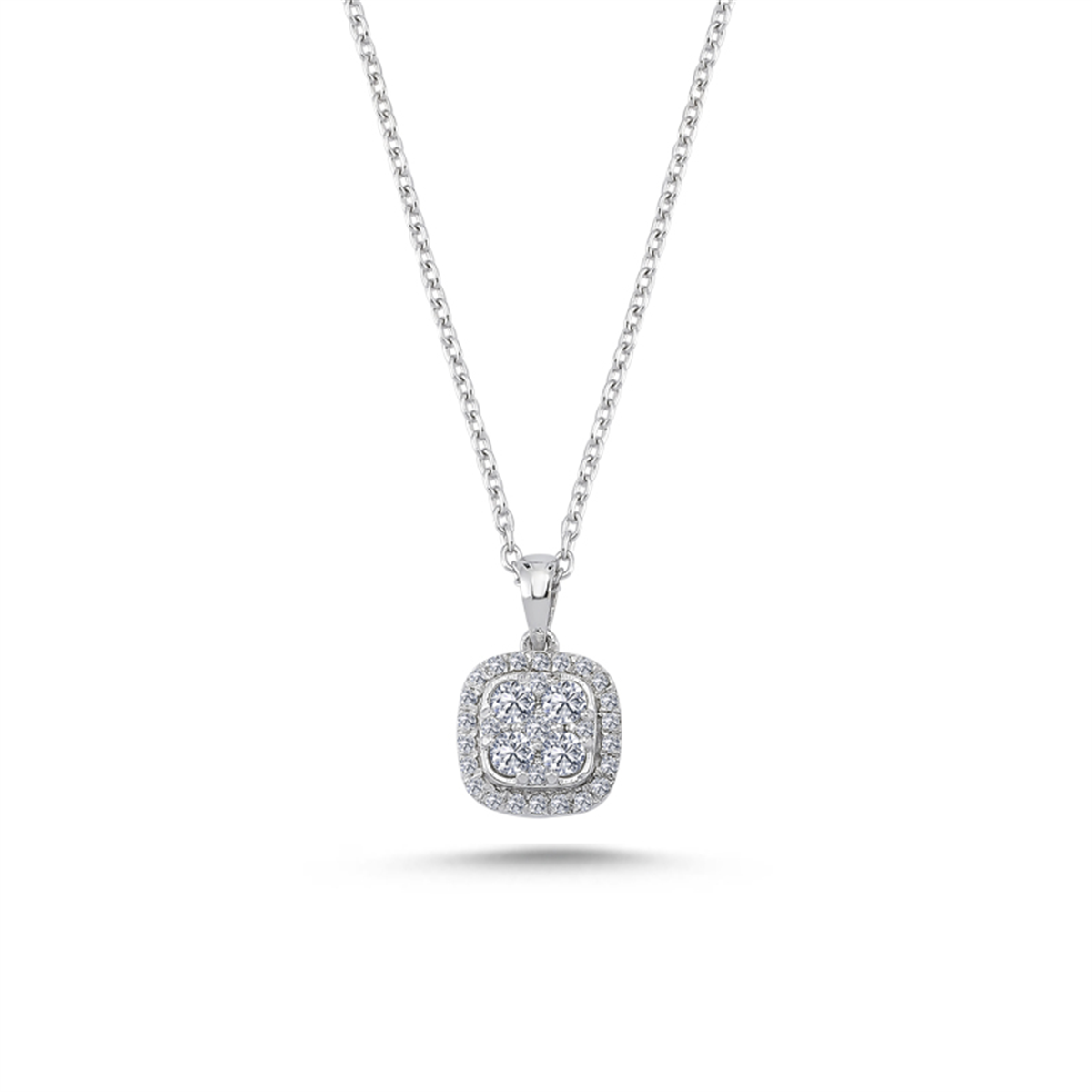 0.41 Karat Pırlanta Violet Kolye L063513
