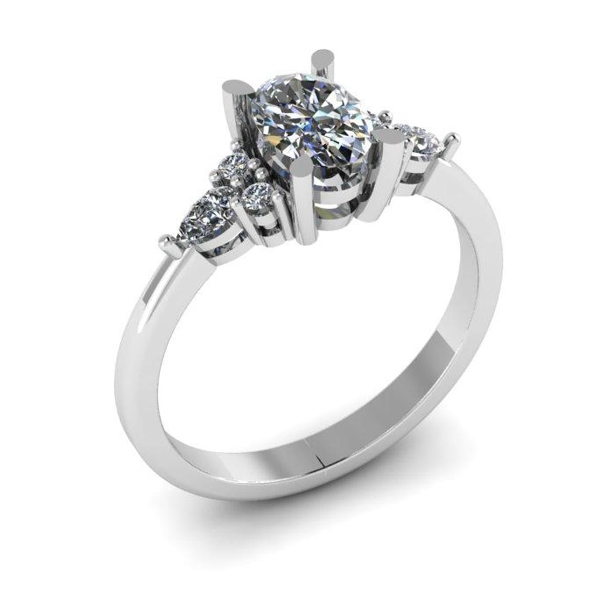 0.43 Karat Pırlanta Tektaş Yüzük S004655