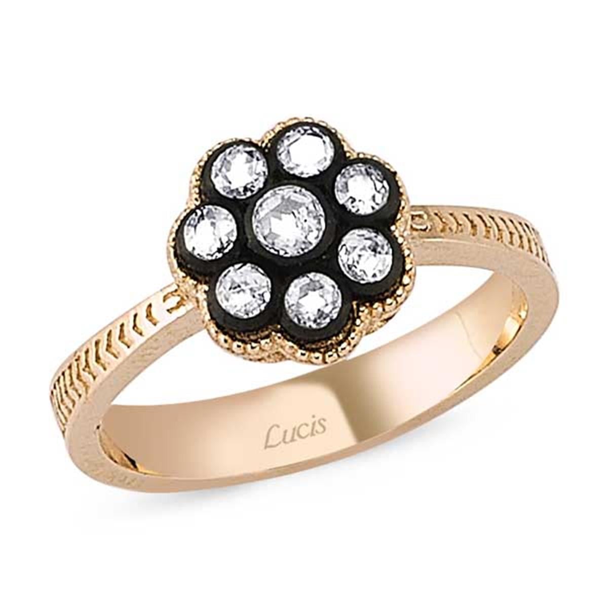 0.23 Karat Elmas Gül Yüzük L055954