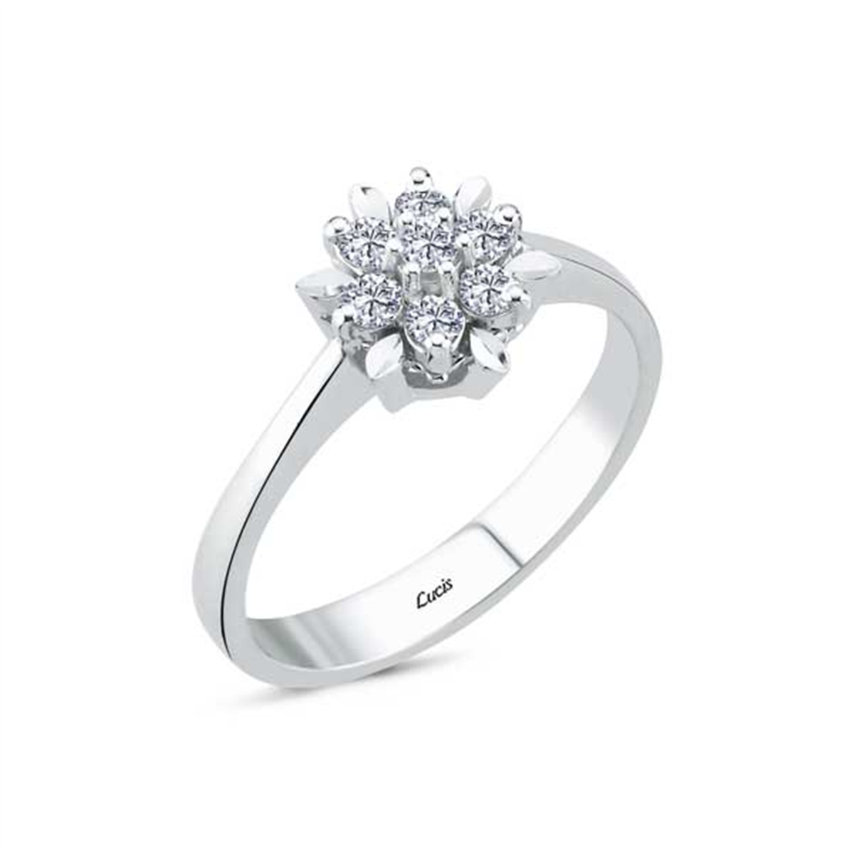 0.01 Karat Pırlanta Violet Yüzük L066024