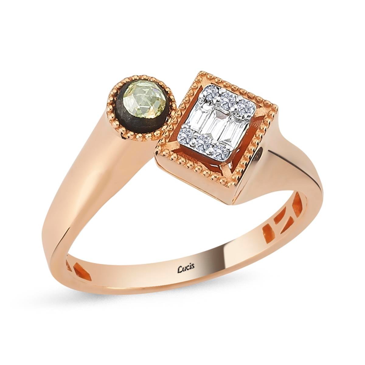 0.17 Karat Elmas Tasarım Yüzük