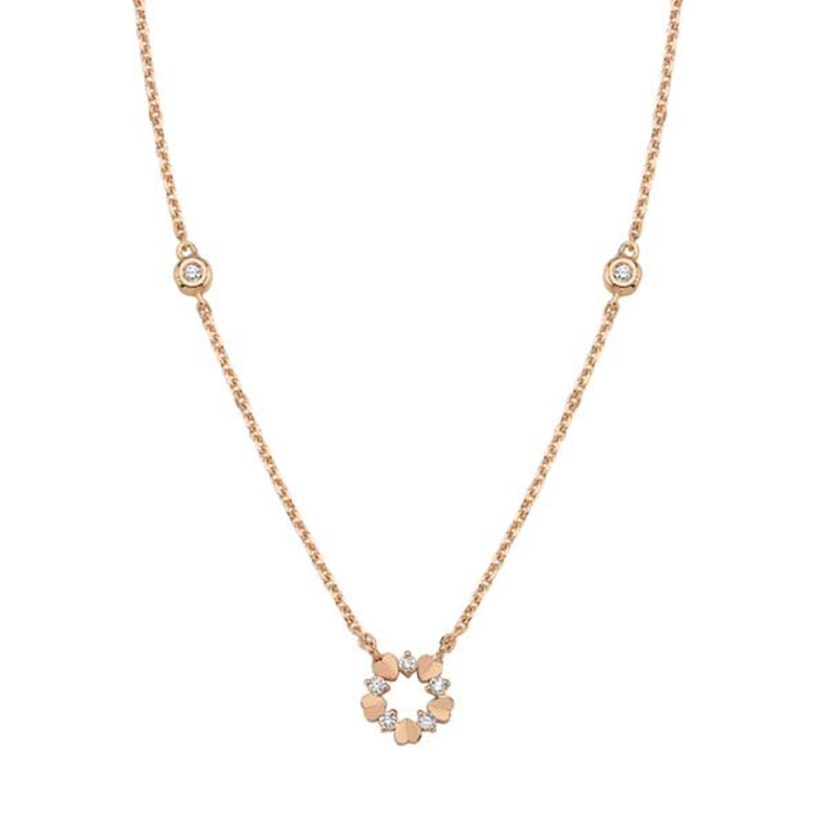 0.05 Karat Pırlanta Tasarım Kolye L056879