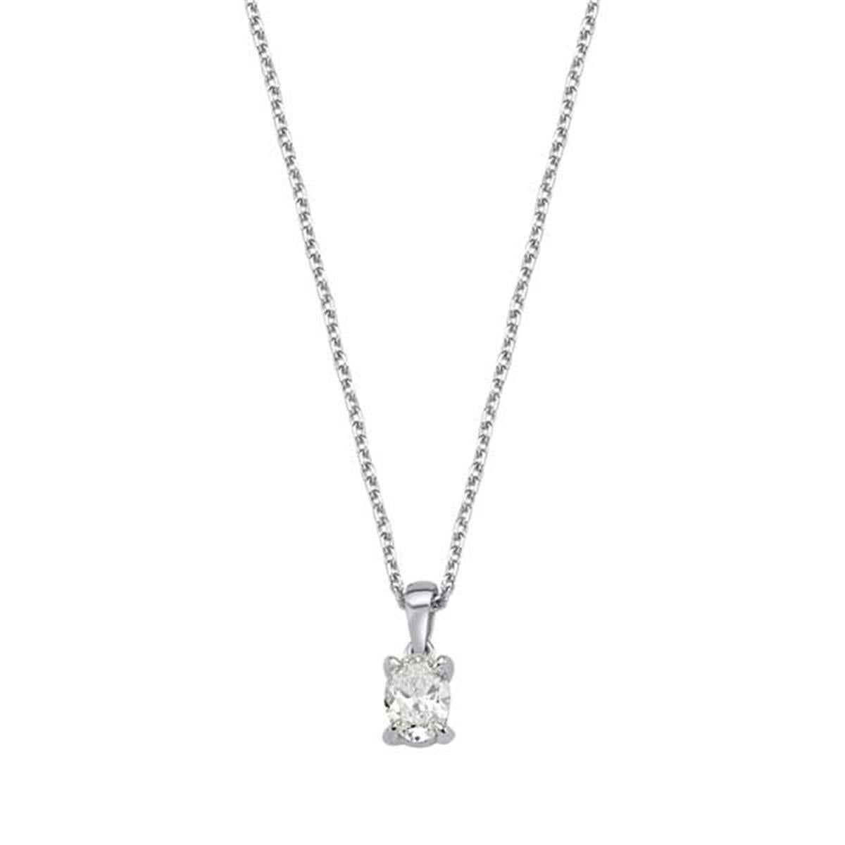 0.24 Karat Pırlanta Tektaş Kolye L050671