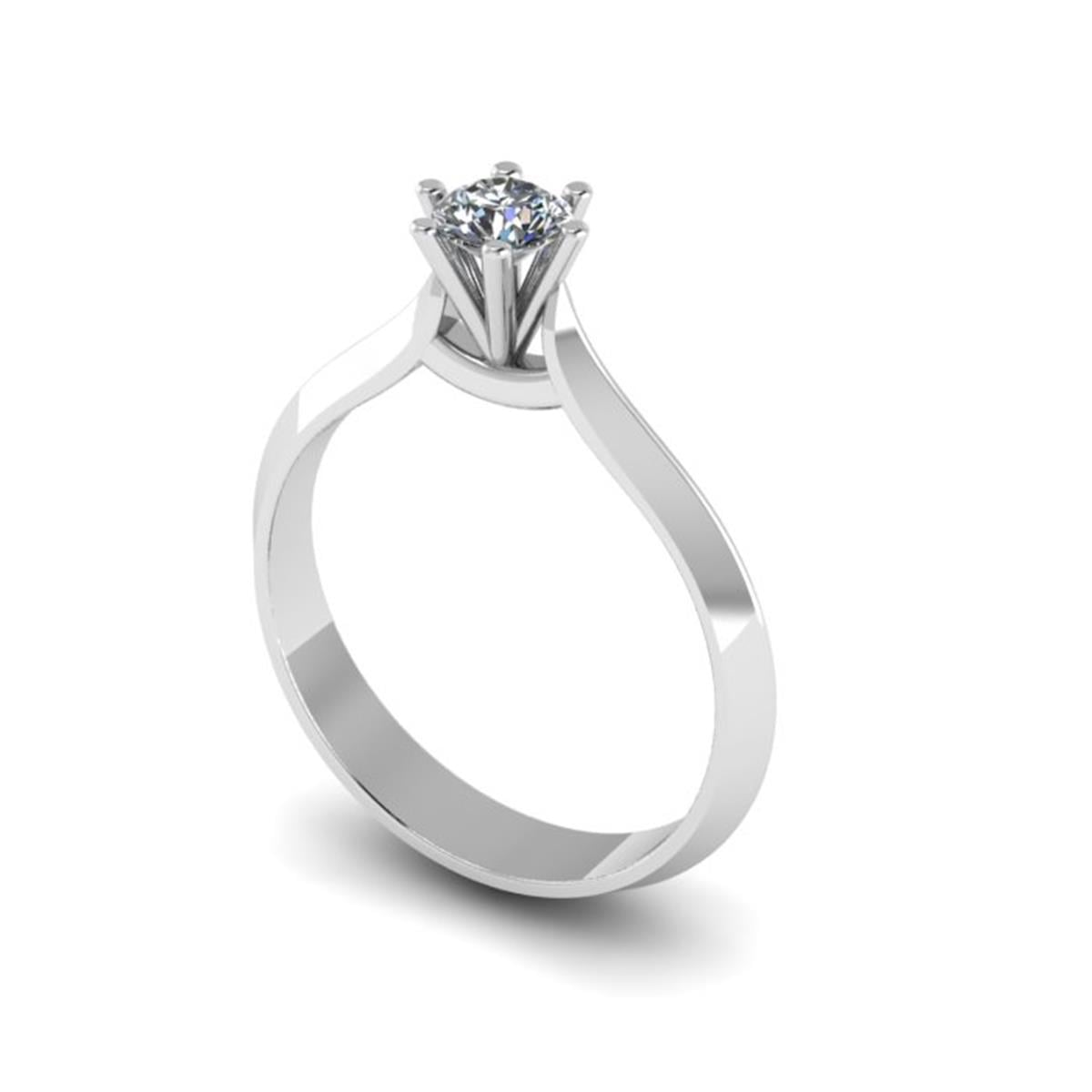 0.20 Karat Pırlanta Tektaş Yüzük V010966