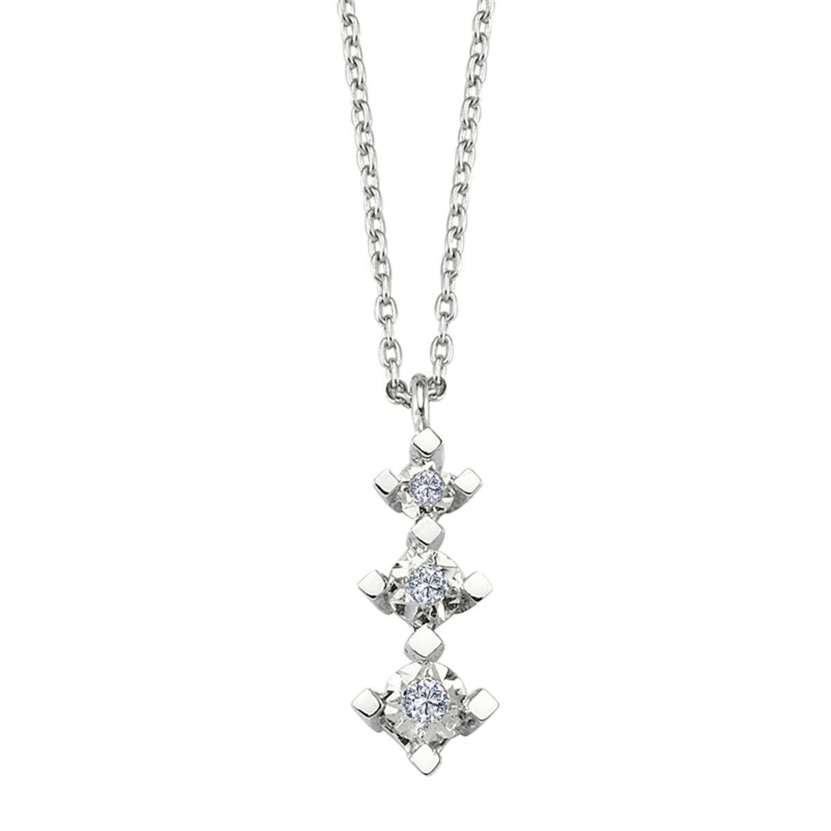 0.11 Karat Pırlanta Tria Kolye L066344