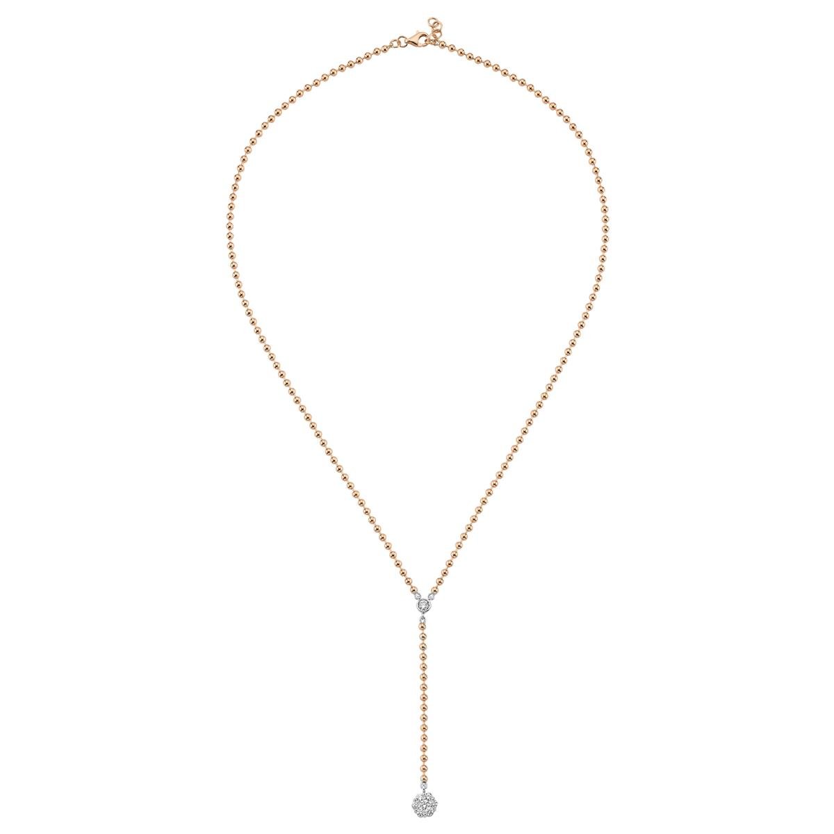 0.70 Karat Pırlanta Tasarım Kolye L058379