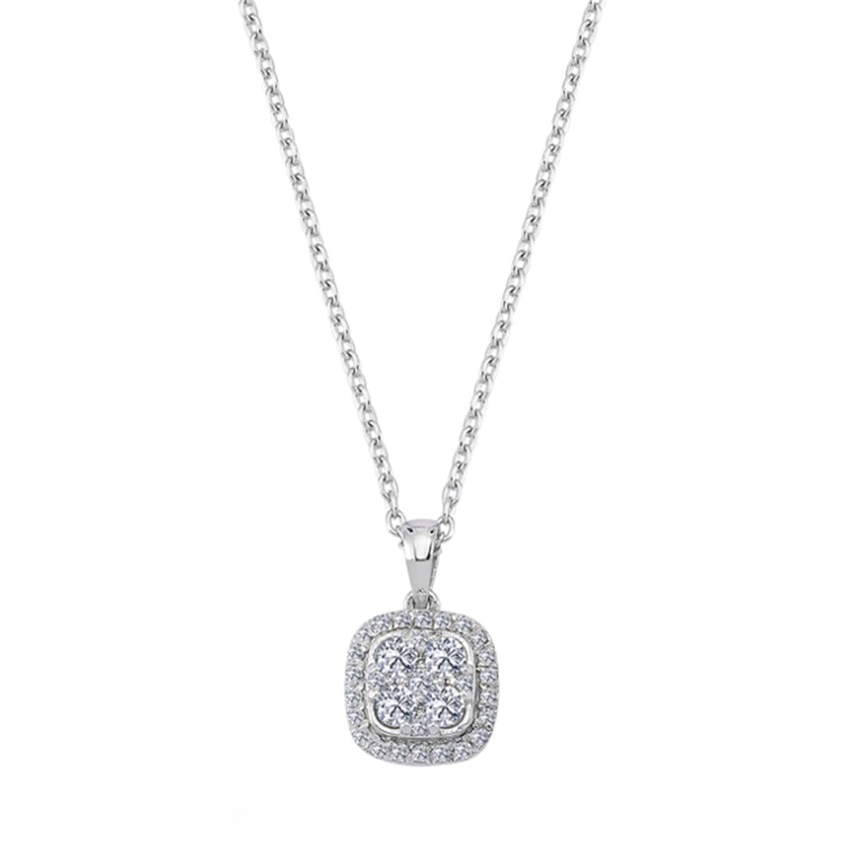 0.46 Karat Pırlanta Violet Kolye L048159