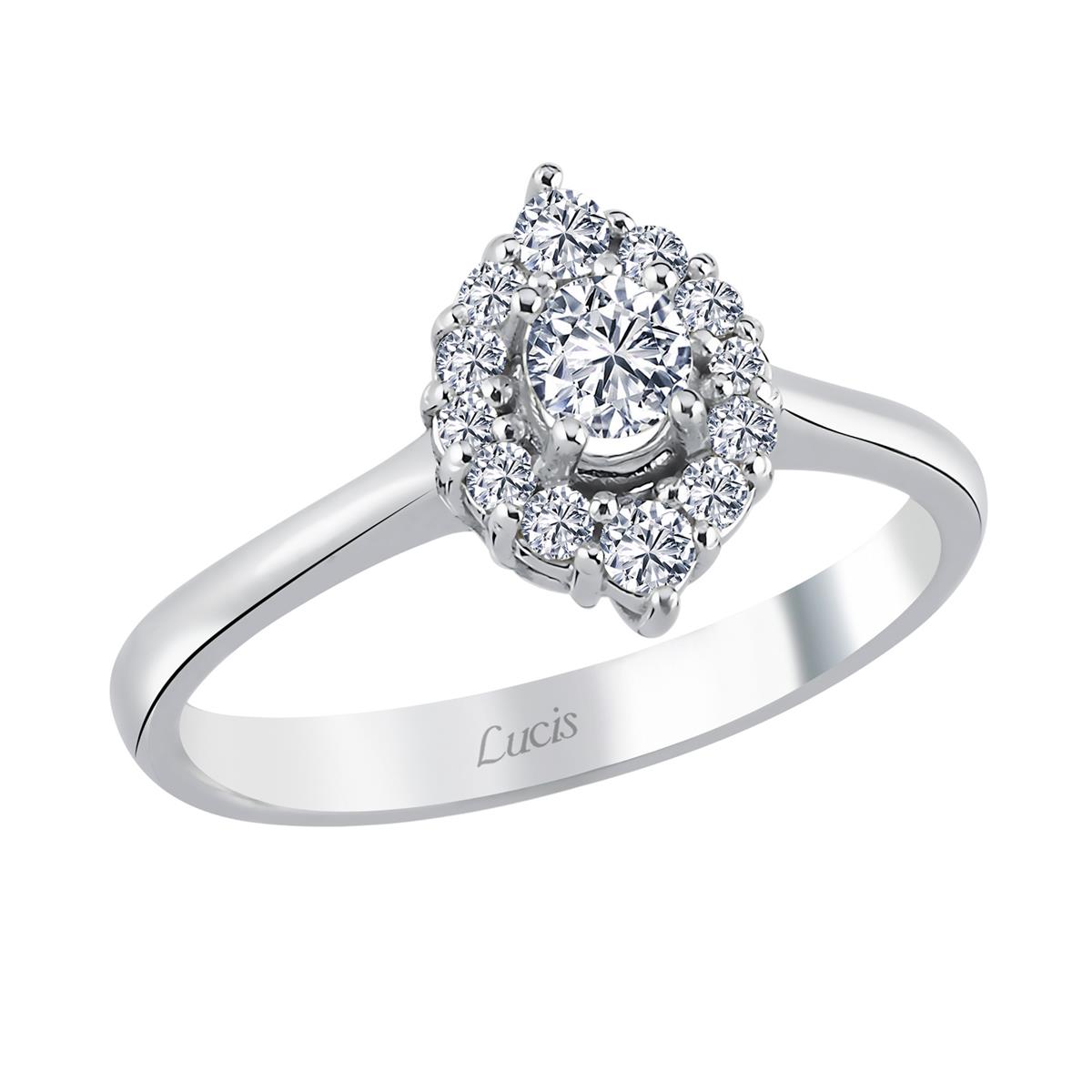 0.39 Karat Pırlanta Tektaş Yüzük L059670