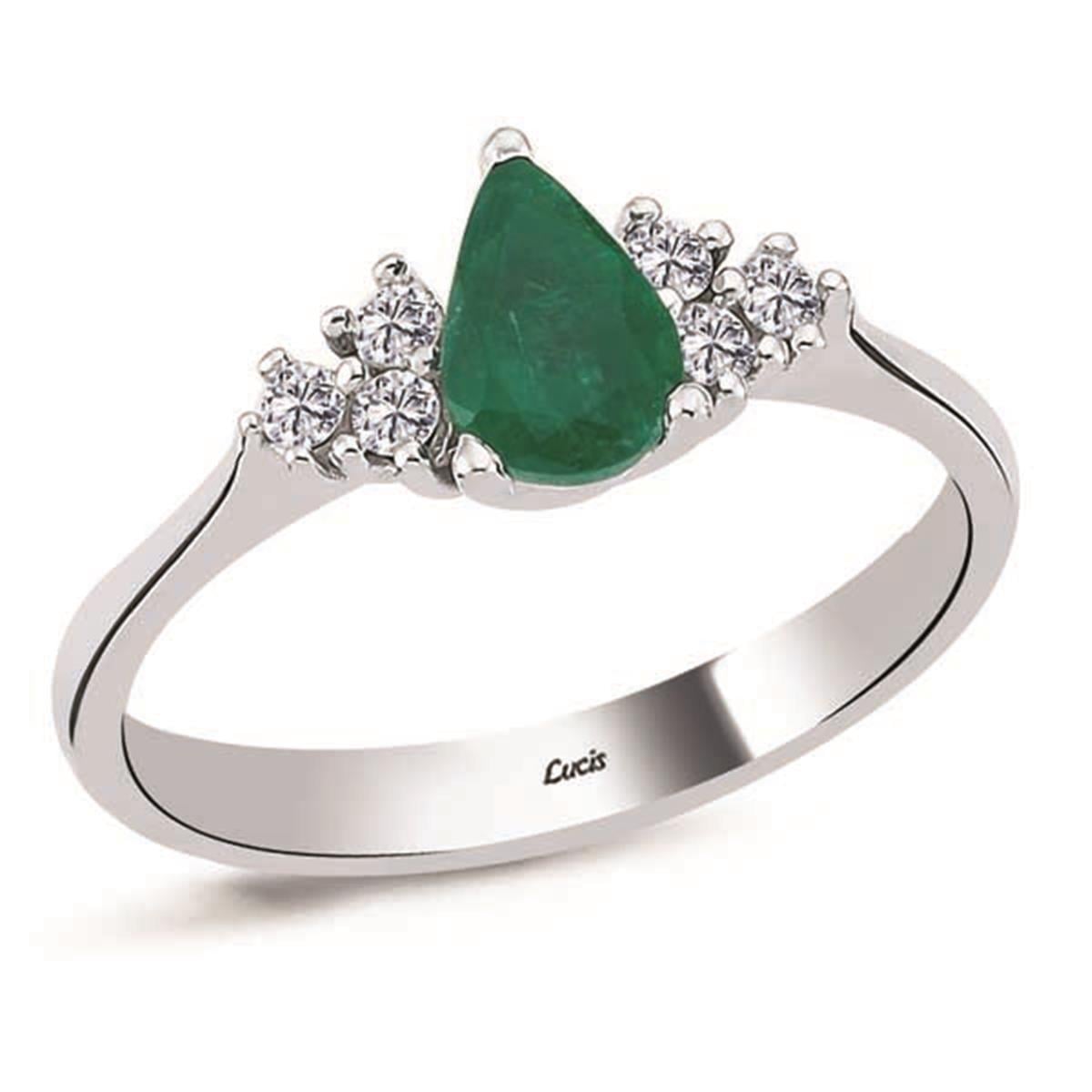 0.78 Karat Pırlanta Renkli Yüzük L064568