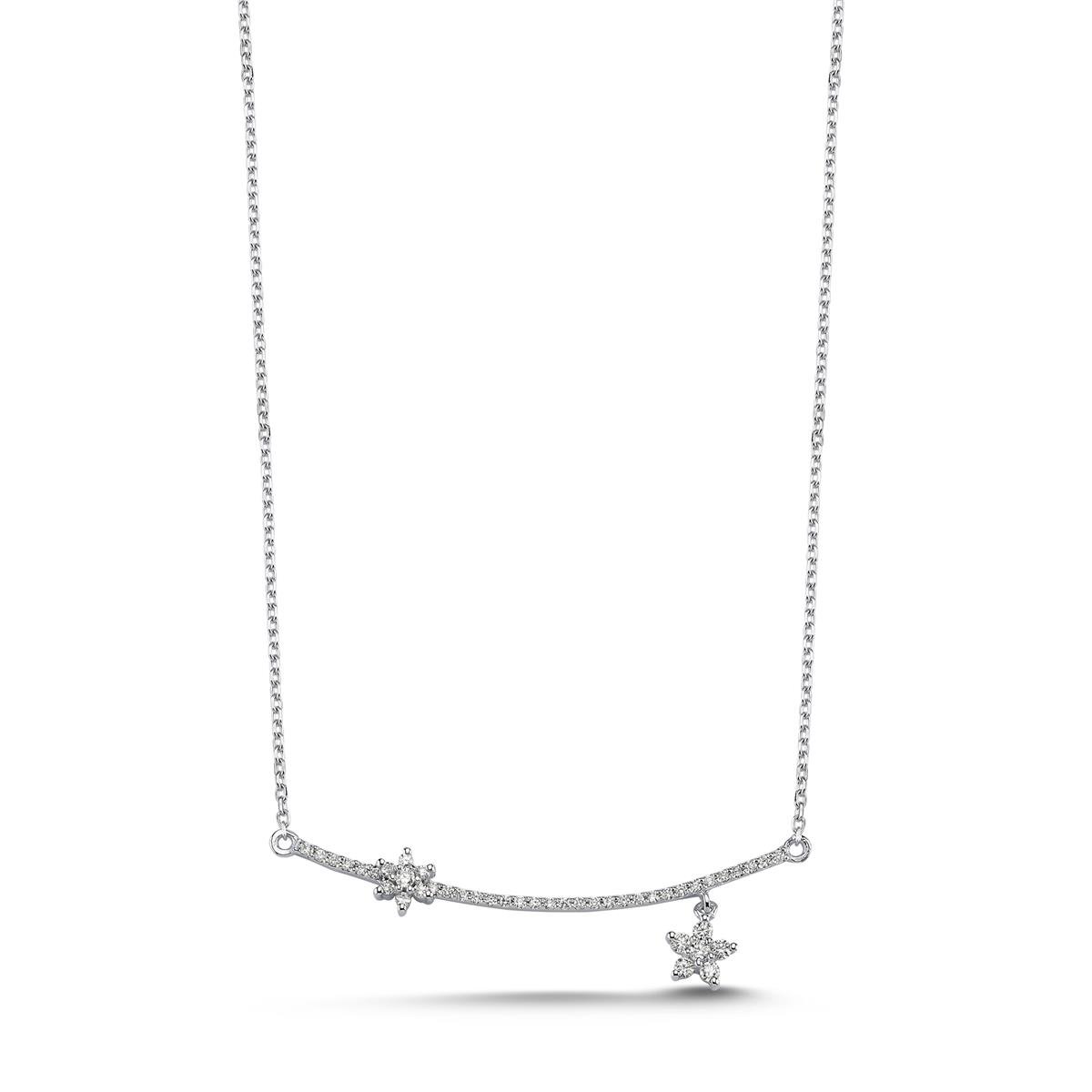 0.29 Karat Pırlanta Tasarım Kolye L059469