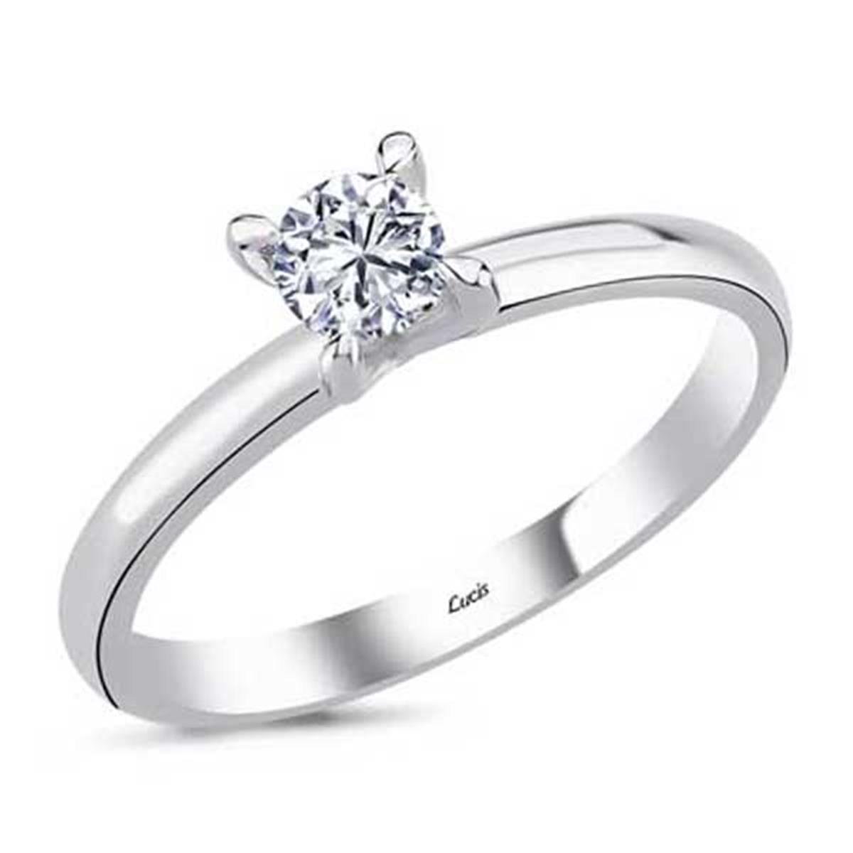 0.30 Karat Pırlanta Tektaş Yüzük V010397