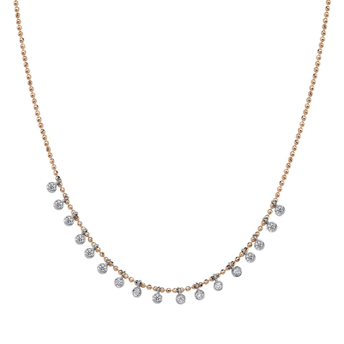 0.38 Karat Pırlanta Tasarım Kolye L064811