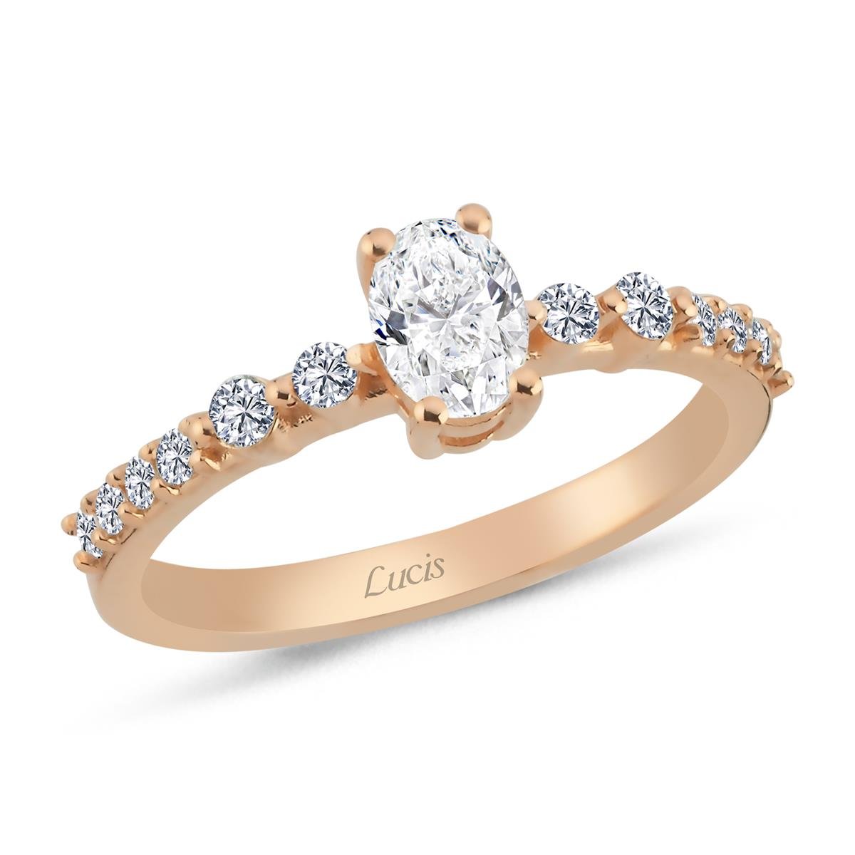 0.69 Karat Pırlanta Tektaş Yüzük V010256