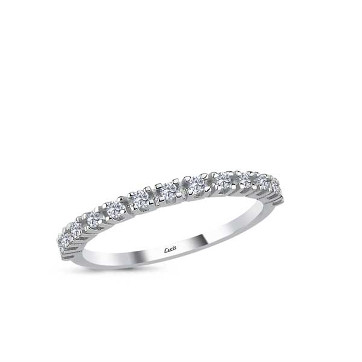 0.19 Karat Pırlanta Yarım Tur Yüzük L066809