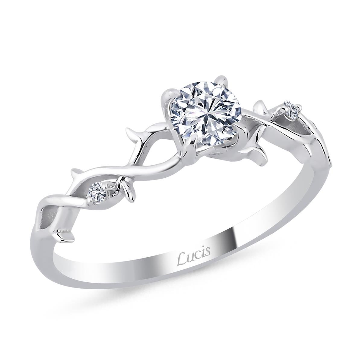 0.33 Karat Pırlanta Tektaş Yüzük V010257