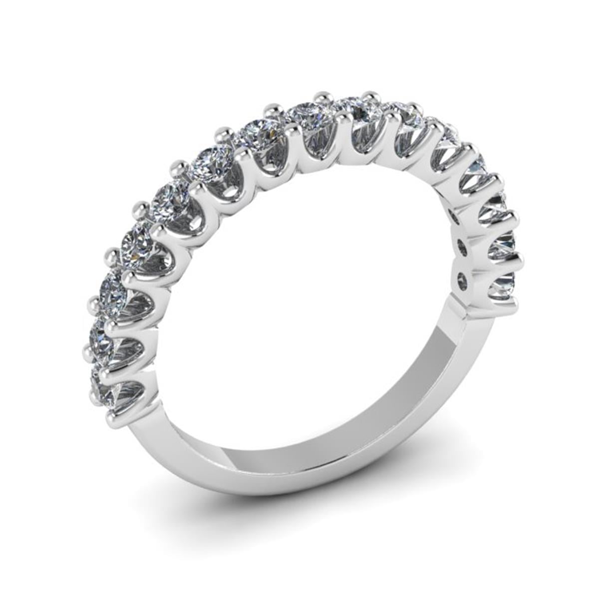 0.90 Karat Pırlanta Yarım Tur Yüzük L064701