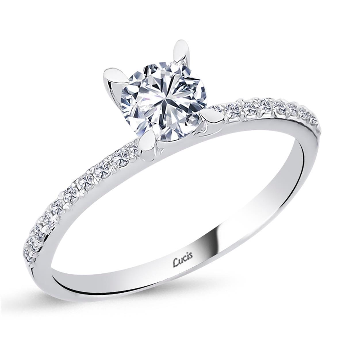 0.62 Karat Pırlanta Tektaş Yüzük