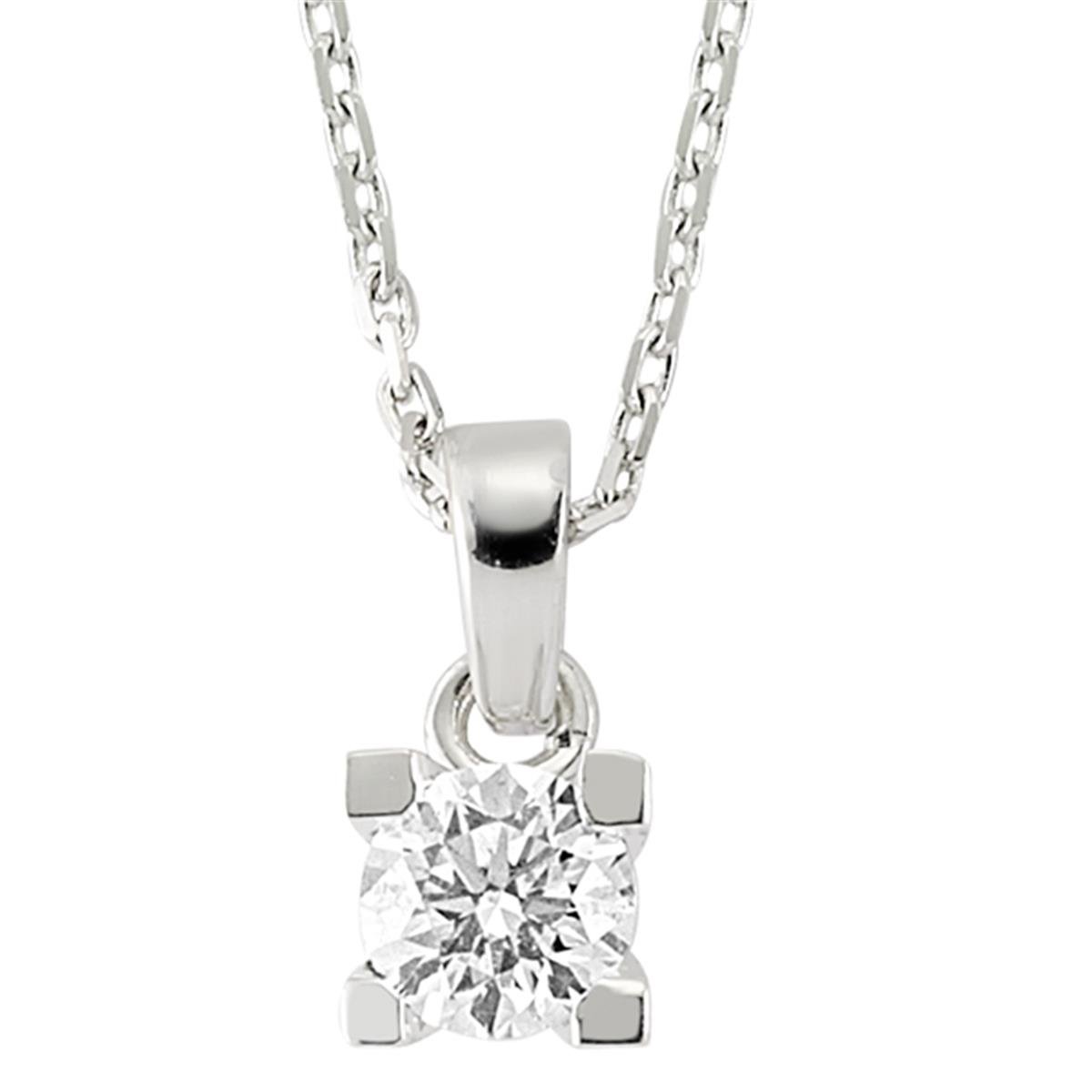 0.27 Karat Pırlanta Tektaş Kolye L052608