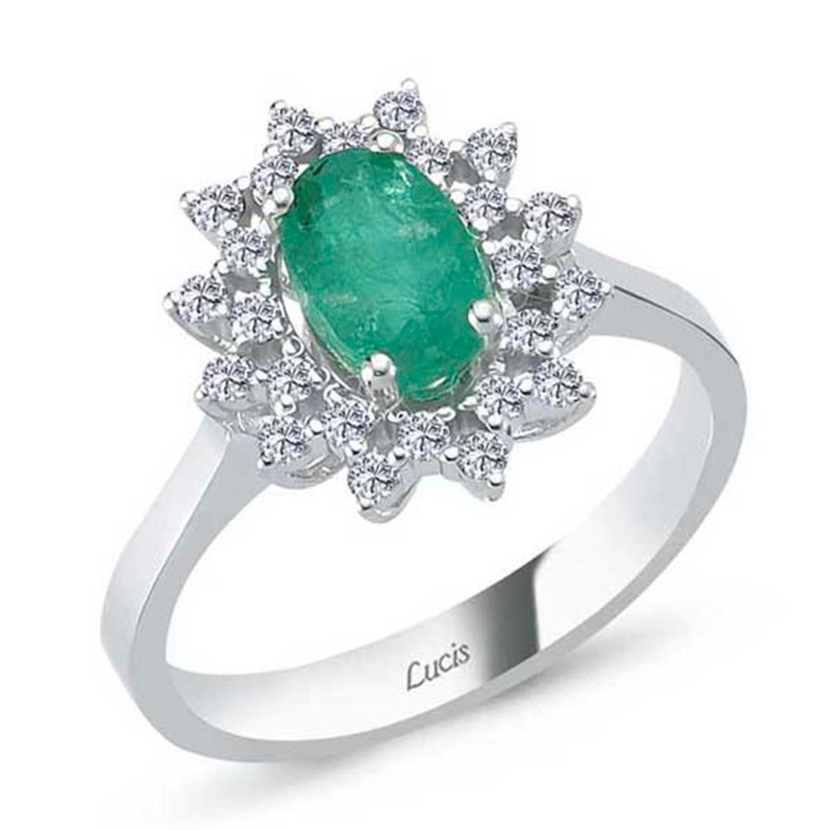 0.98 Karat Pırlanta Renkli Yüzük L061298