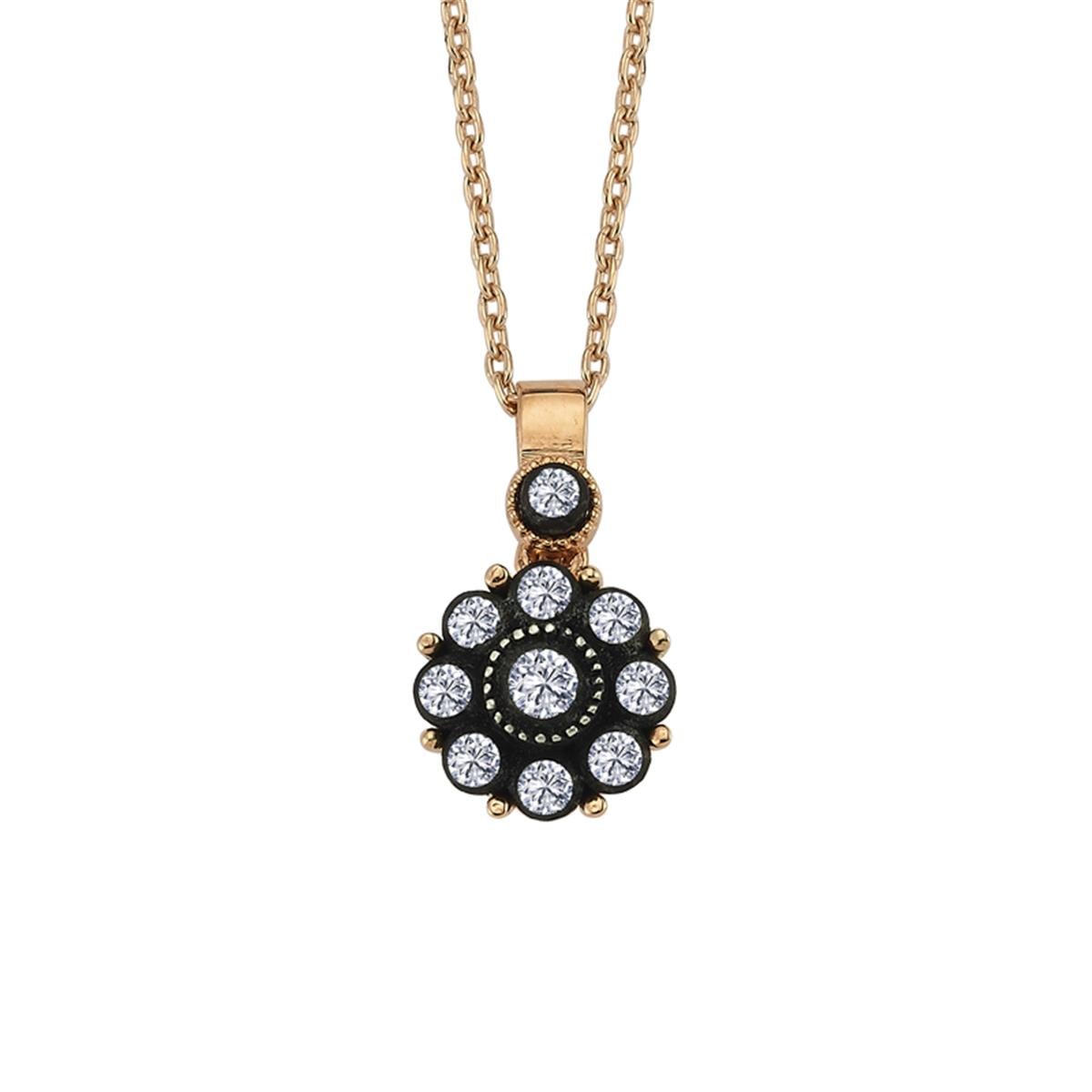0.56 Karat Elmas Gül Kolye L060067