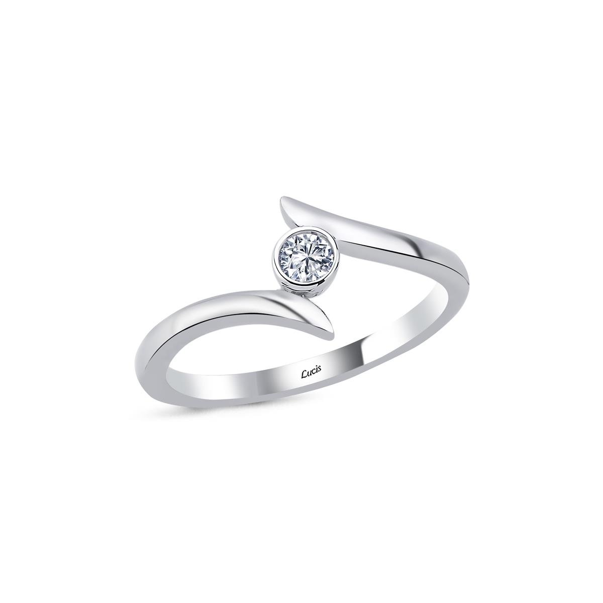 0.13 Karat Pırlanta Tektaş Yüzük