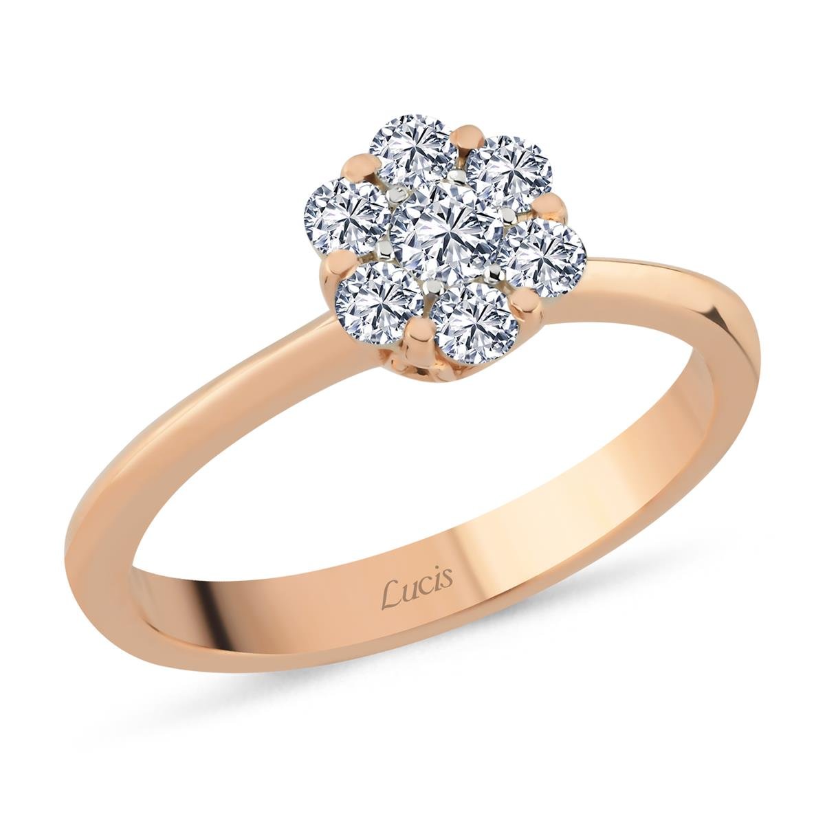 0.48 Karat Pırlanta Violet Yüzük L059764