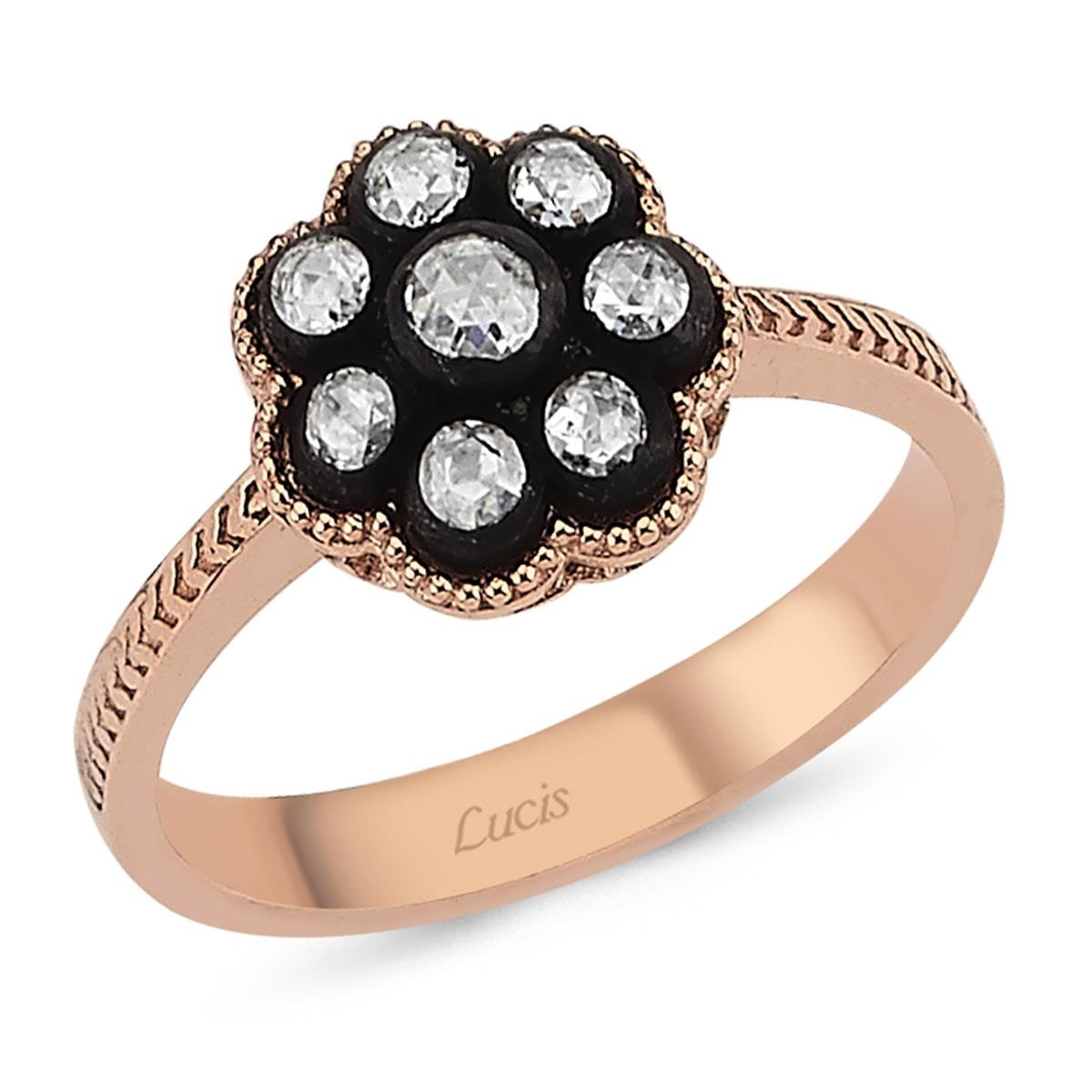 0.23 Karat Elmas Gül Yüzük