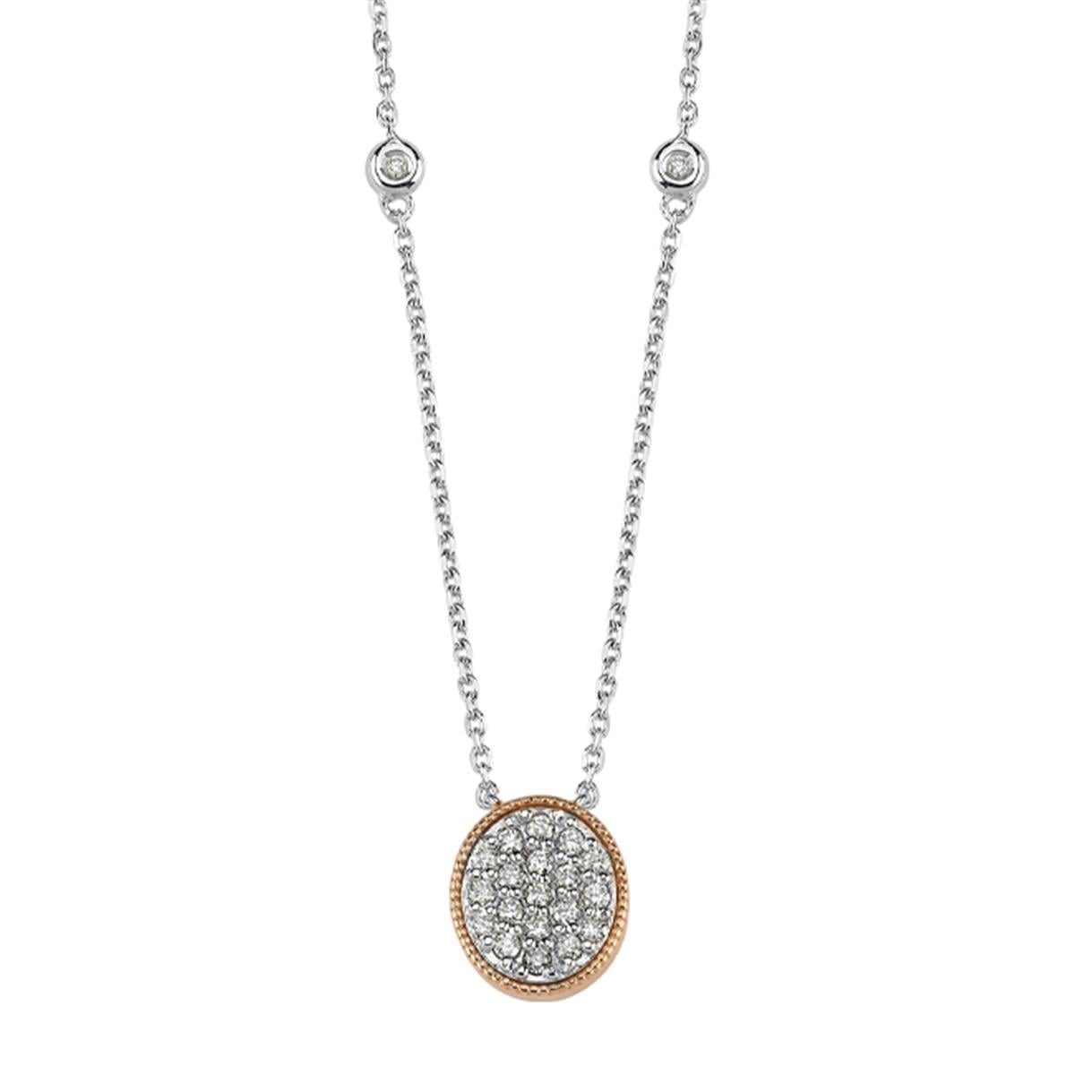 0.17 Karat Pırlanta Violet Kolye L058462